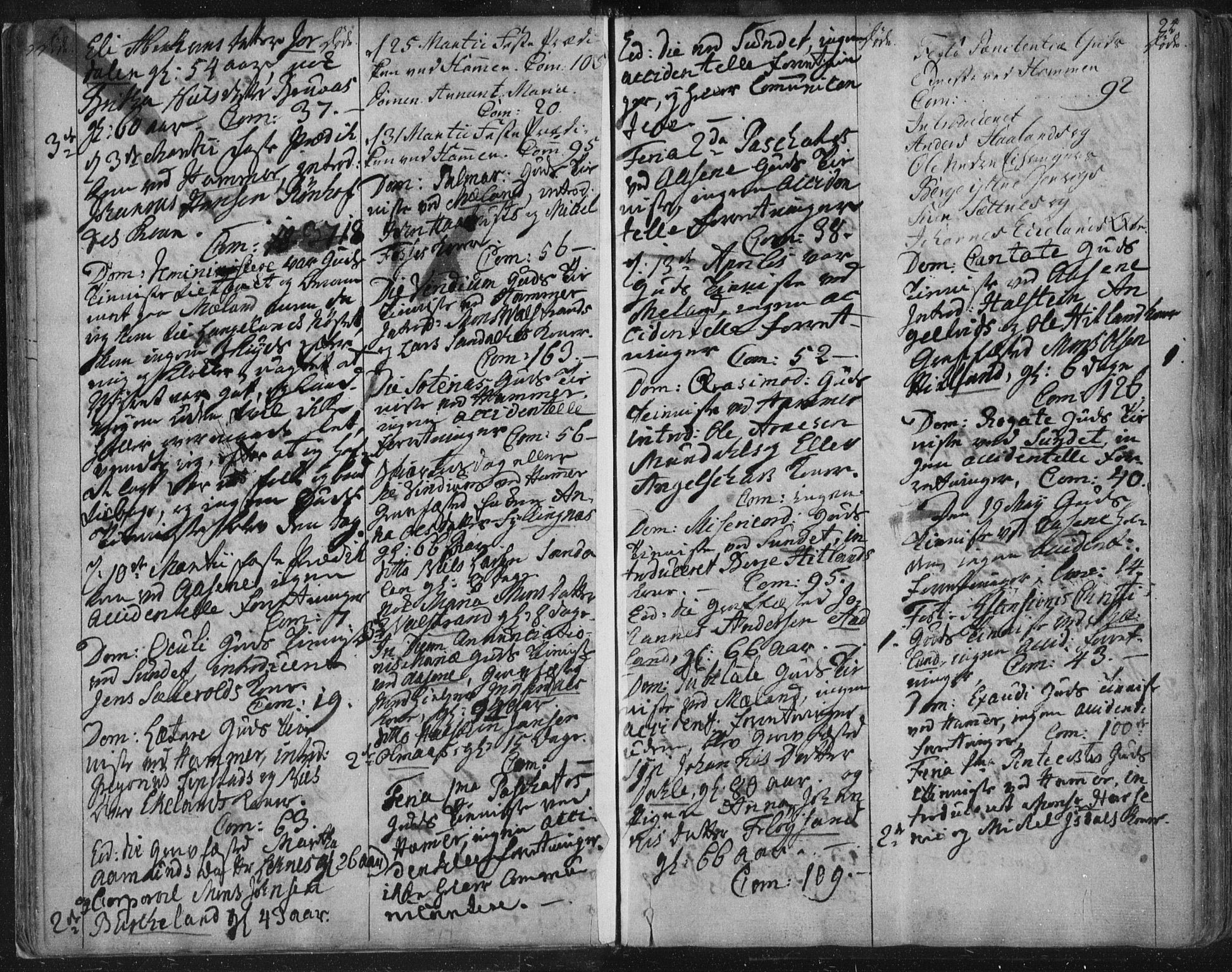 Hamre sokneprestembete, AV/SAB-A-75501/H/Ha/Haa/Haaa/L0008: Parish register (official) no. A 8, 1778-1804, p. 24