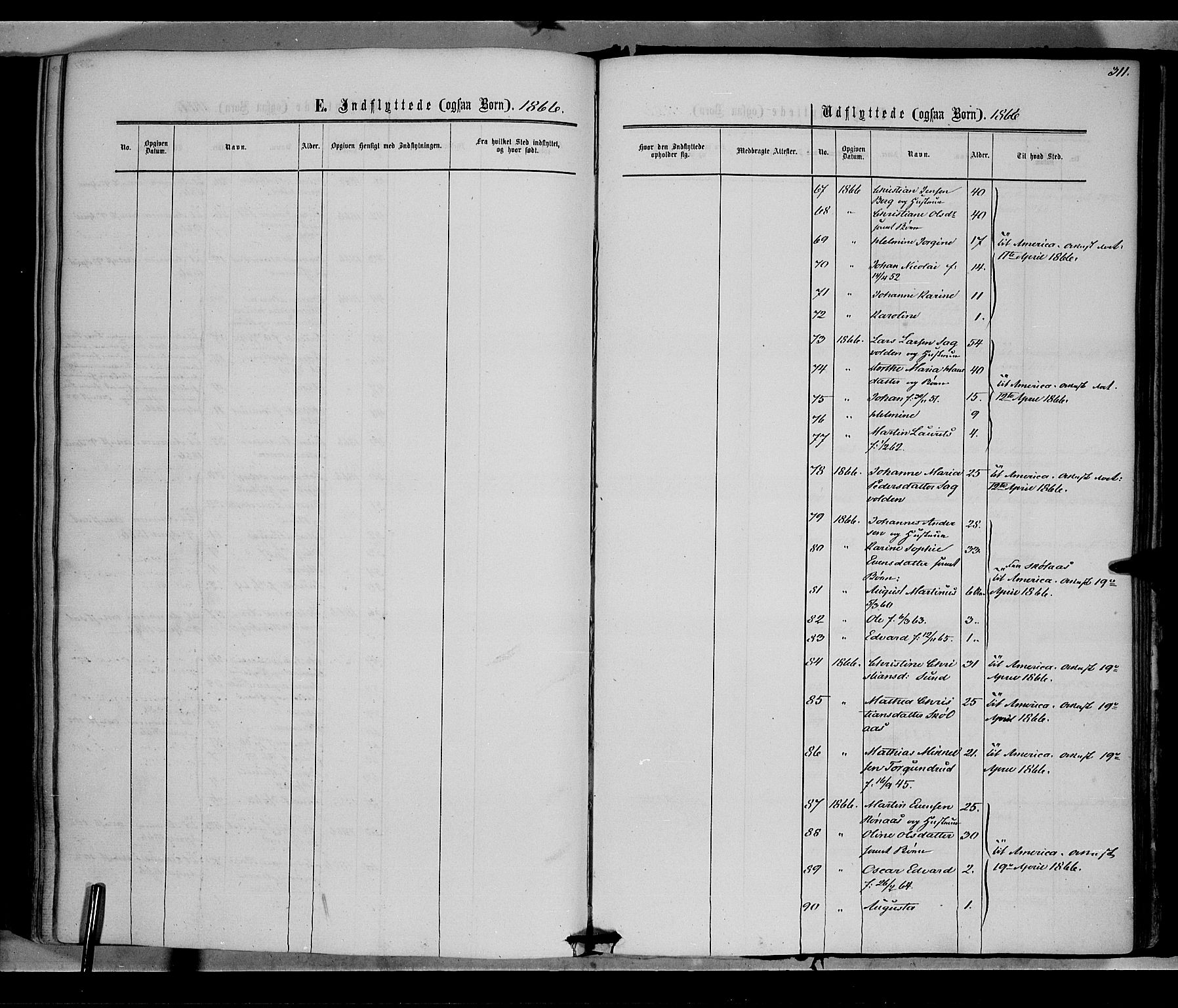 Vestre Toten prestekontor, AV/SAH-PREST-108/H/Ha/Haa/L0007: Parish register (official) no. 7, 1862-1869, p. 311