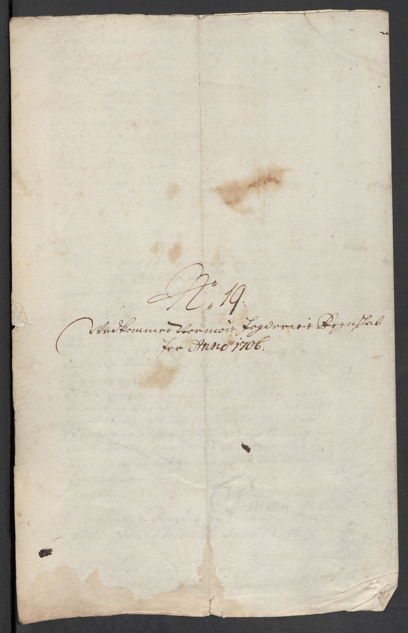 Rentekammeret inntil 1814, Reviderte regnskaper, Fogderegnskap, AV/RA-EA-4092/R56/L3742: Fogderegnskap Nordmøre, 1706-1707, p. 157