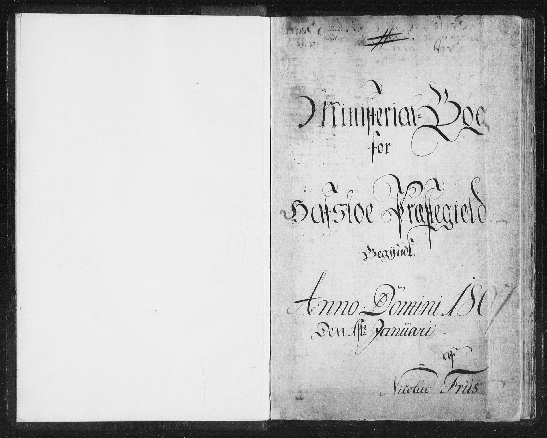 Hafslo sokneprestembete, AV/SAB-A-80301/H/Haa/Haaa/L0003: Parish register (official) no. A 3, 1807-1821