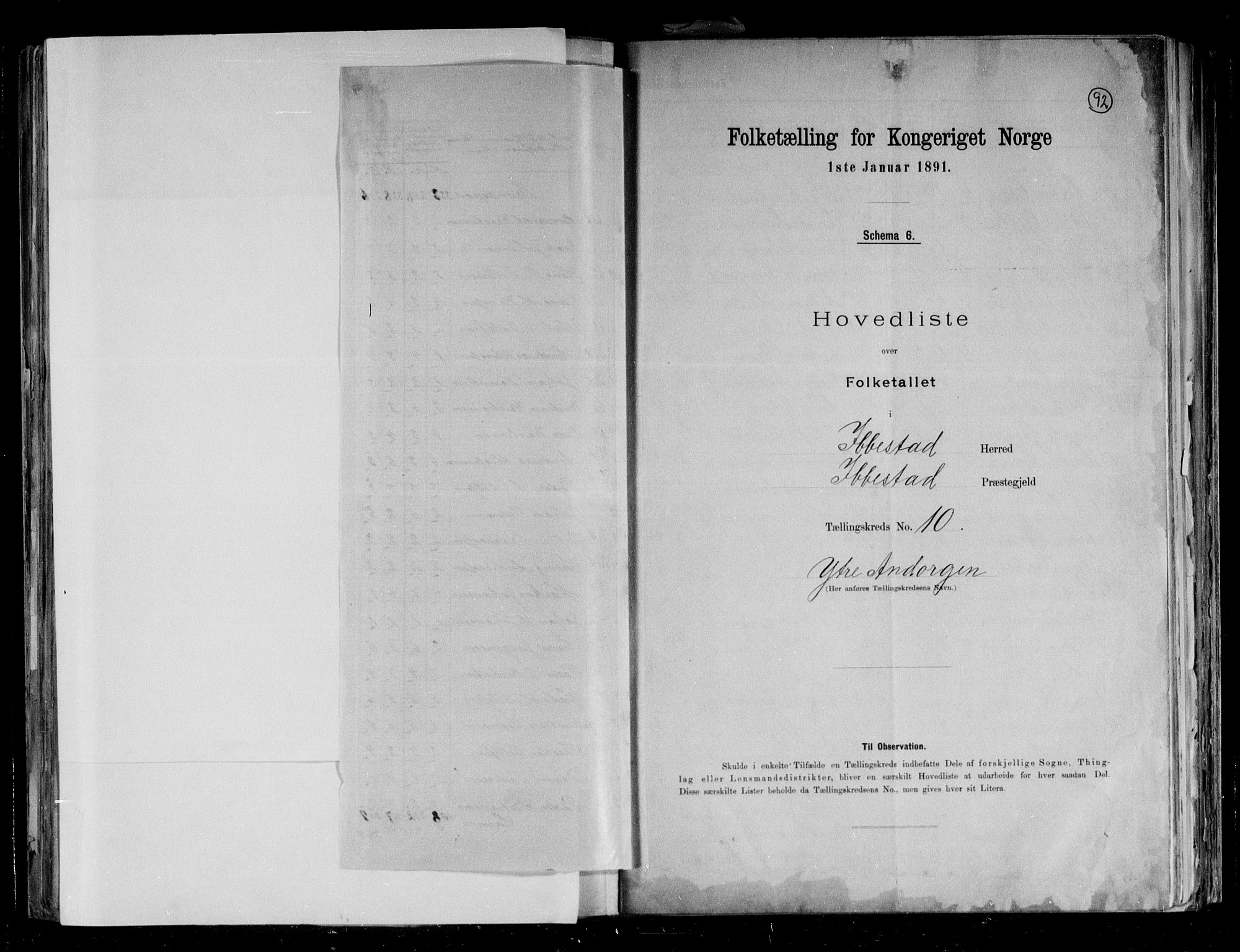 RA, 1891 census for 1917 Ibestad, 1891, p. 28