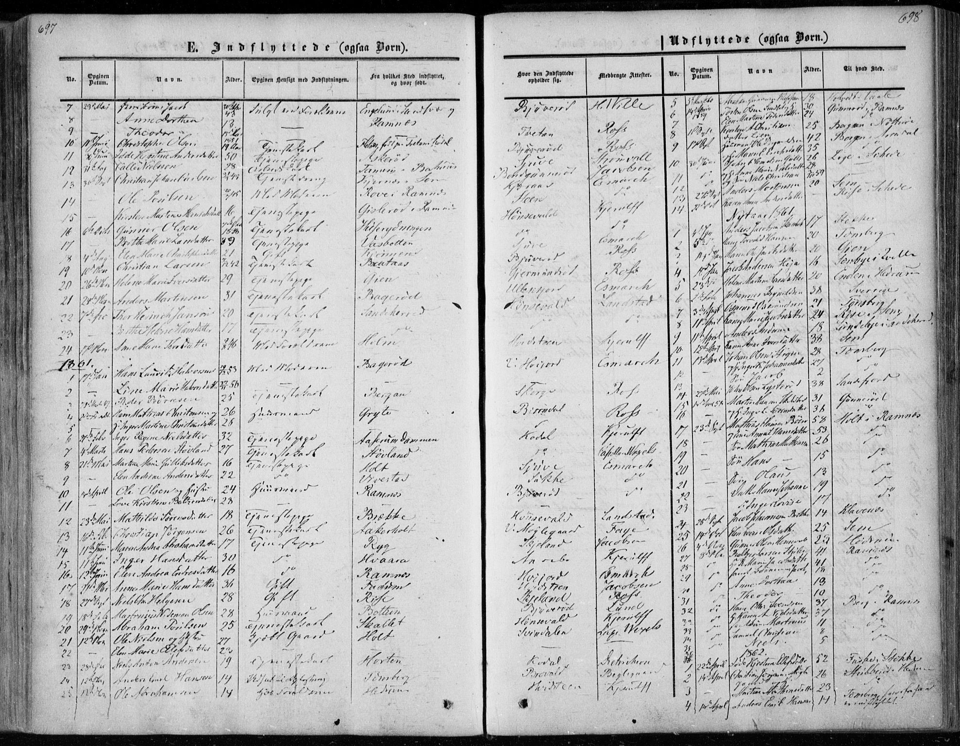 Andebu kirkebøker, SAKO/A-336/F/Fa/L0005: Parish register (official) no. 5, 1857-1870, p. 697-698