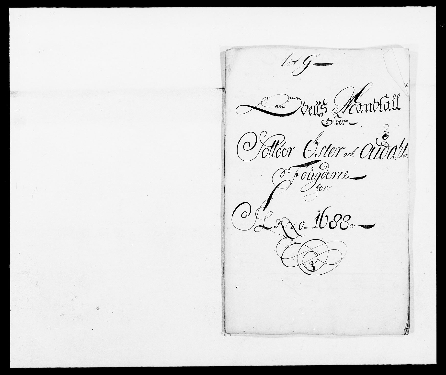 Rentekammeret inntil 1814, Reviderte regnskaper, Fogderegnskap, RA/EA-4092/R13/L0825: Fogderegnskap Solør, Odal og Østerdal, 1688, p. 207