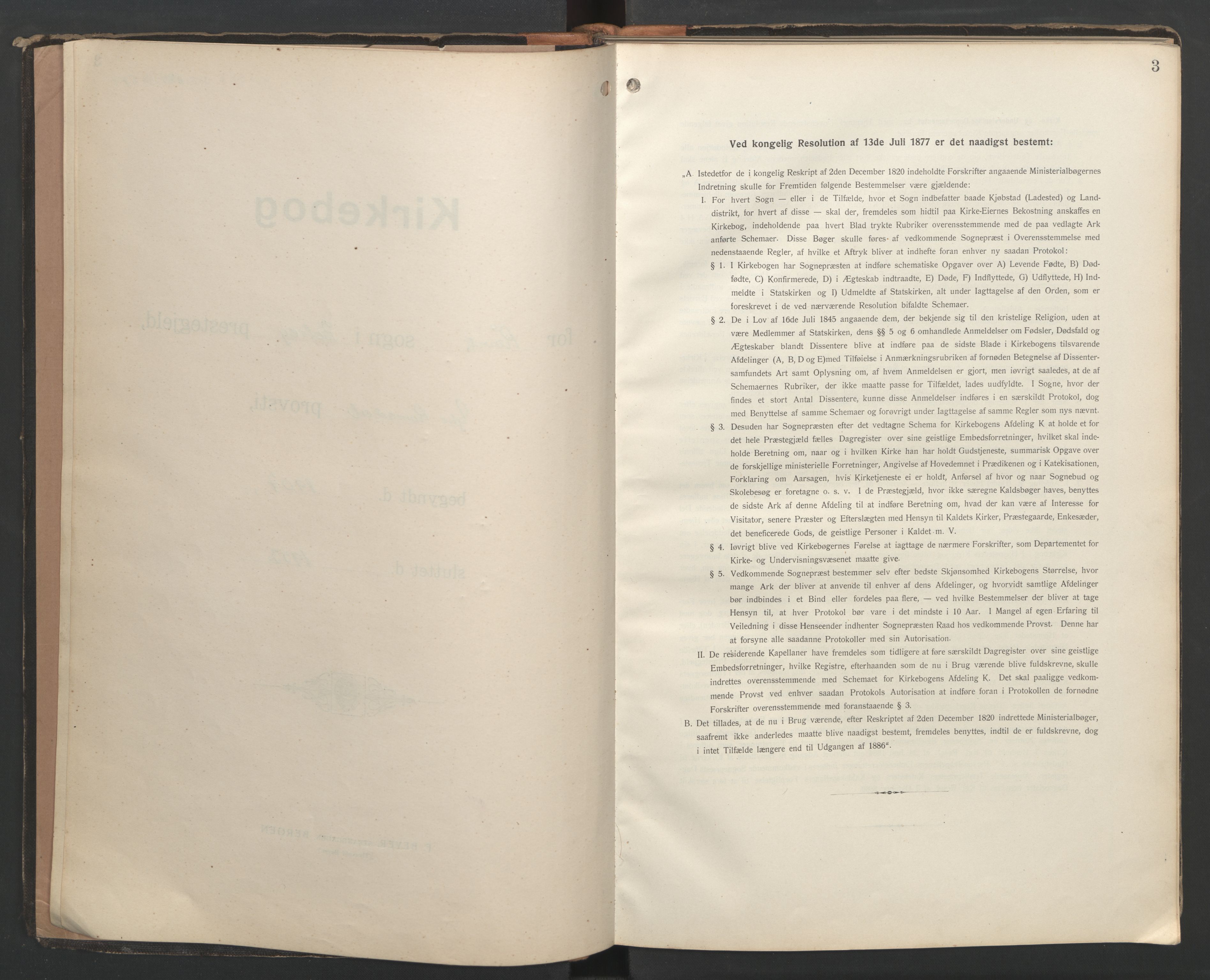 Ministerialprotokoller, klokkerbøker og fødselsregistre - Møre og Romsdal, AV/SAT-A-1454/556/L0677: Parish register (copy) no. 556C01, 1907-1953, p. 3