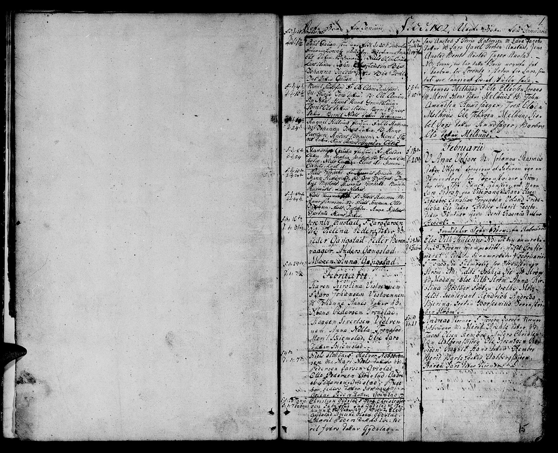 Ministerialprotokoller, klokkerbøker og fødselsregistre - Nord-Trøndelag, SAT/A-1458/730/L0274: Parish register (official) no. 730A03, 1802-1816, p. 0-1