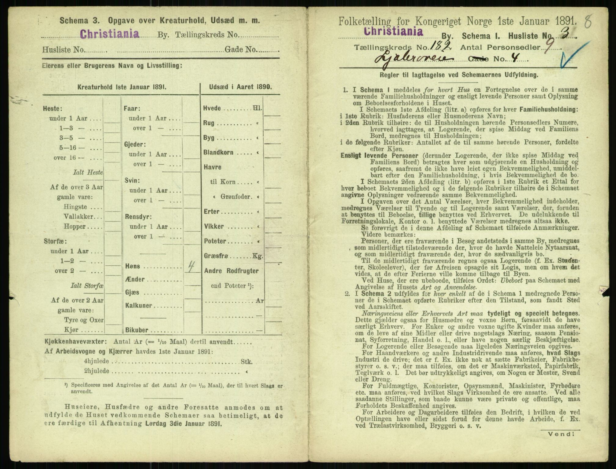 RA, 1891 census for 0301 Kristiania, 1891, p. 108763