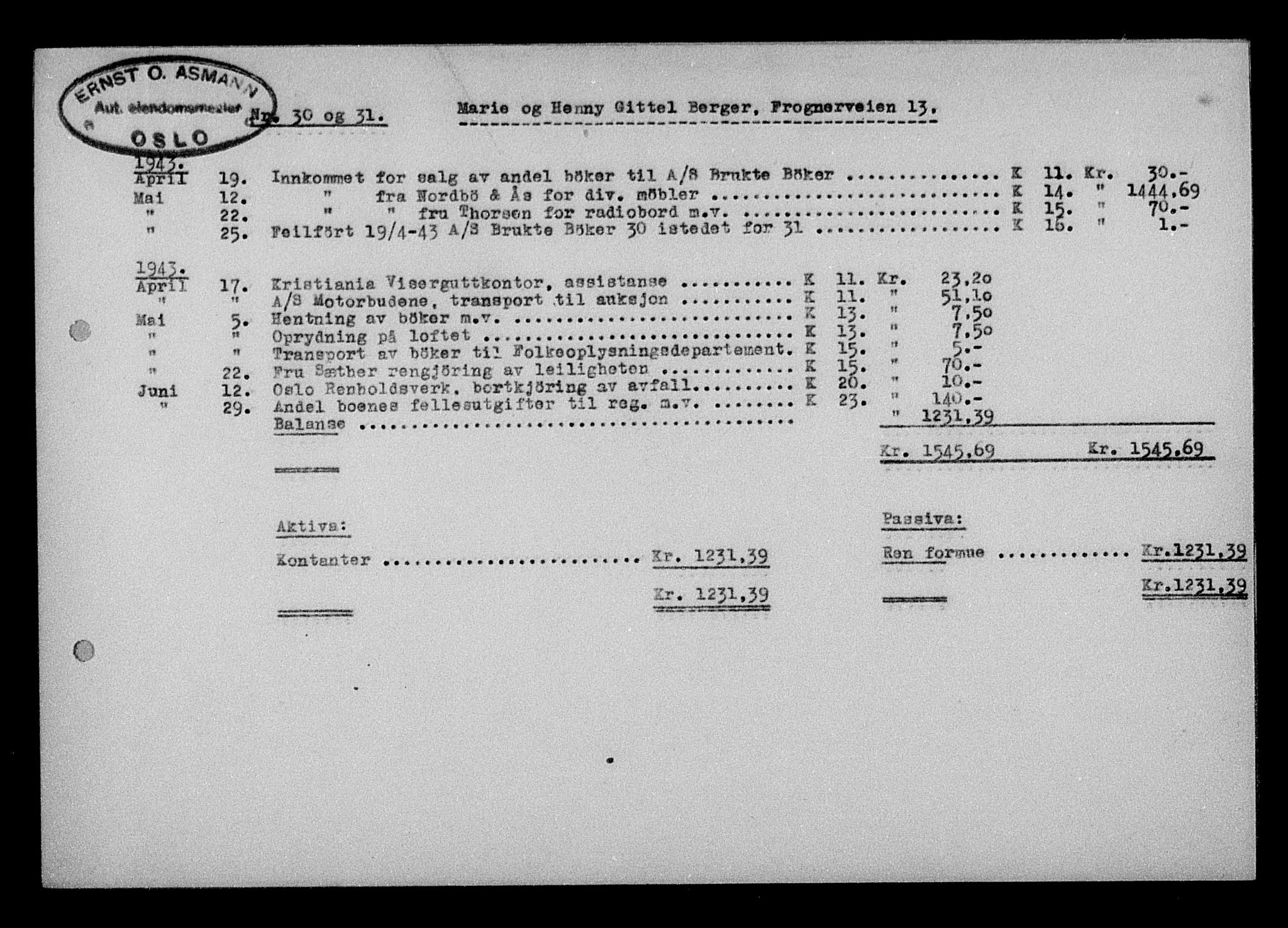 Justisdepartementet, Tilbakeføringskontoret for inndratte formuer, AV/RA-S-1564/H/Hc/Hcc/L0921: --, 1945-1947, p. 32