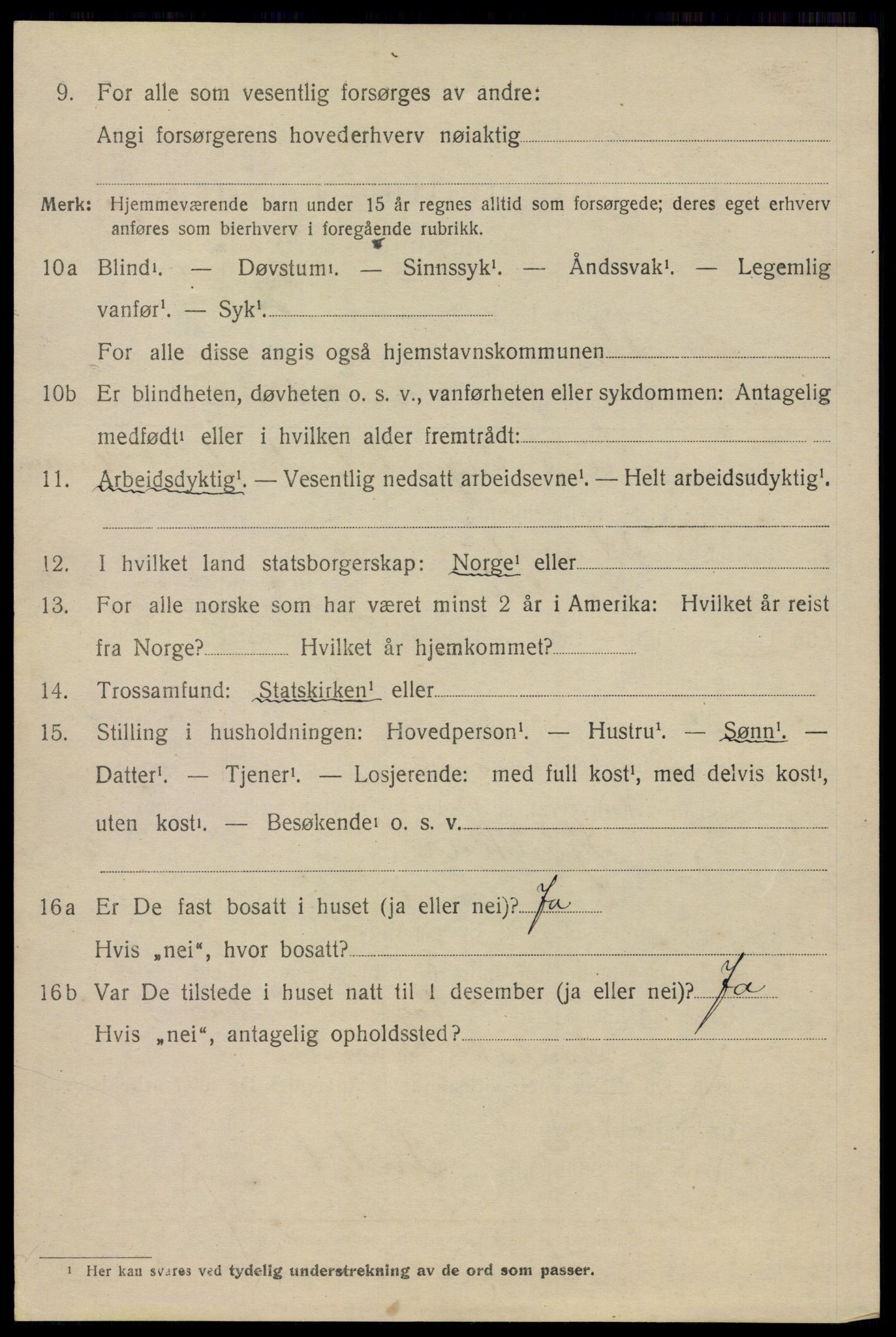 SAO, 1920 census for Aker, 1920, p. 111589
