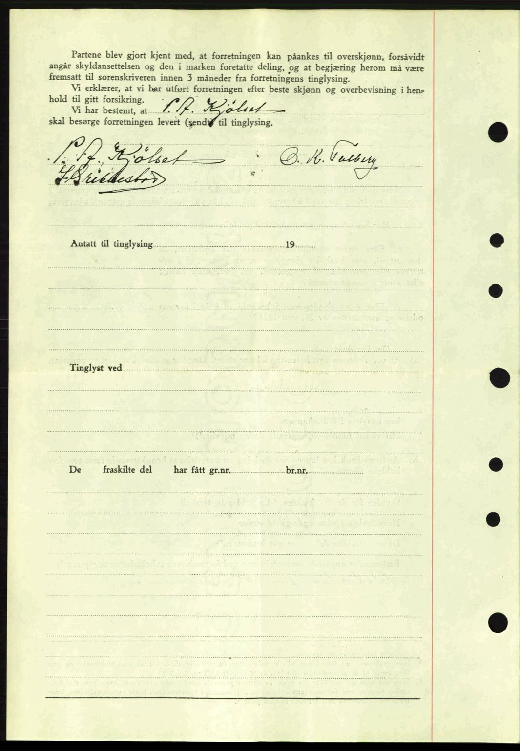 Romsdal sorenskriveri, AV/SAT-A-4149/1/2/2C: Mortgage book no. A1, 1936-1936, Diary no: : 714/1936