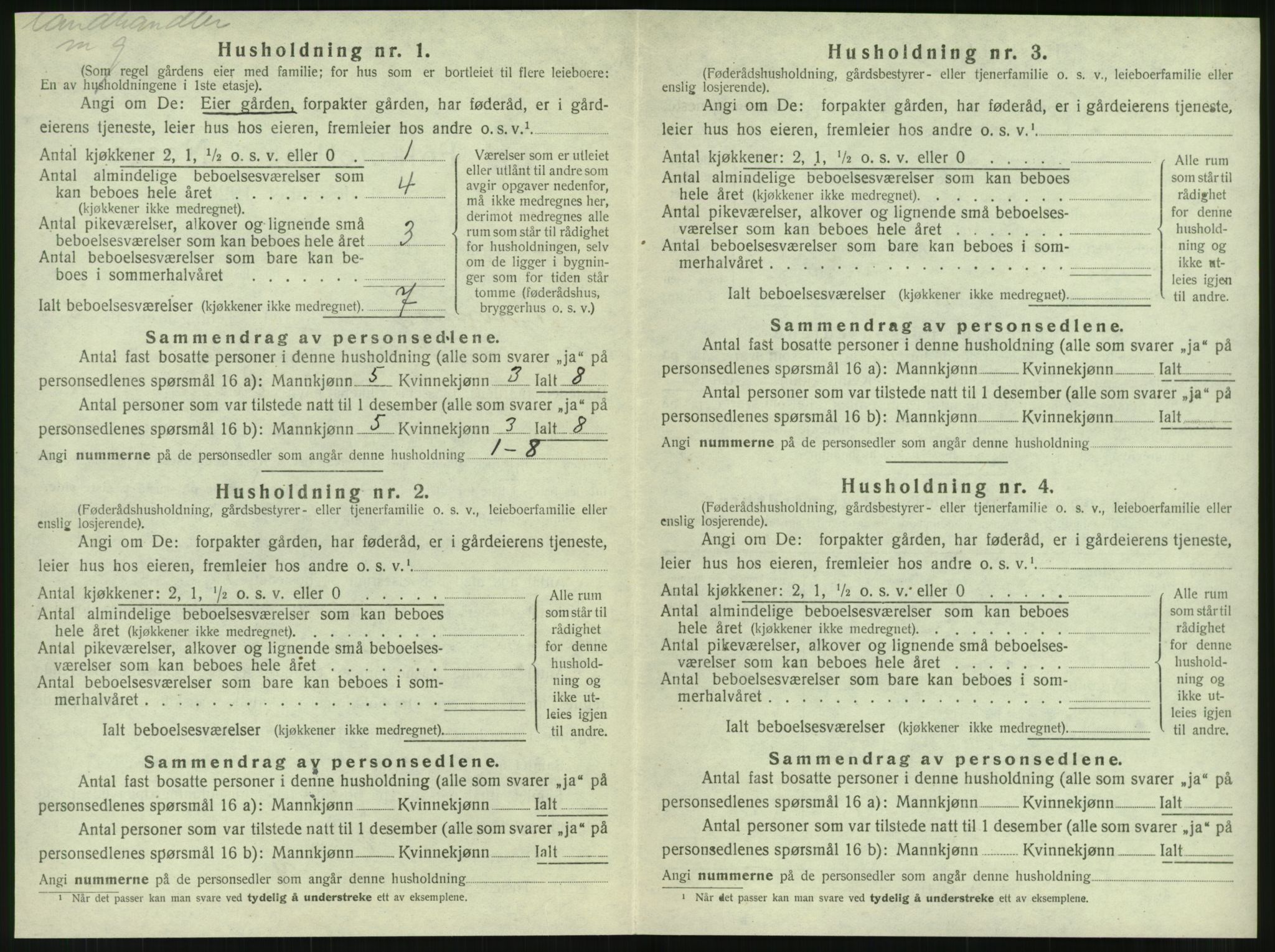 SAT, 1920 census for Brønnøy, 1920, p. 741