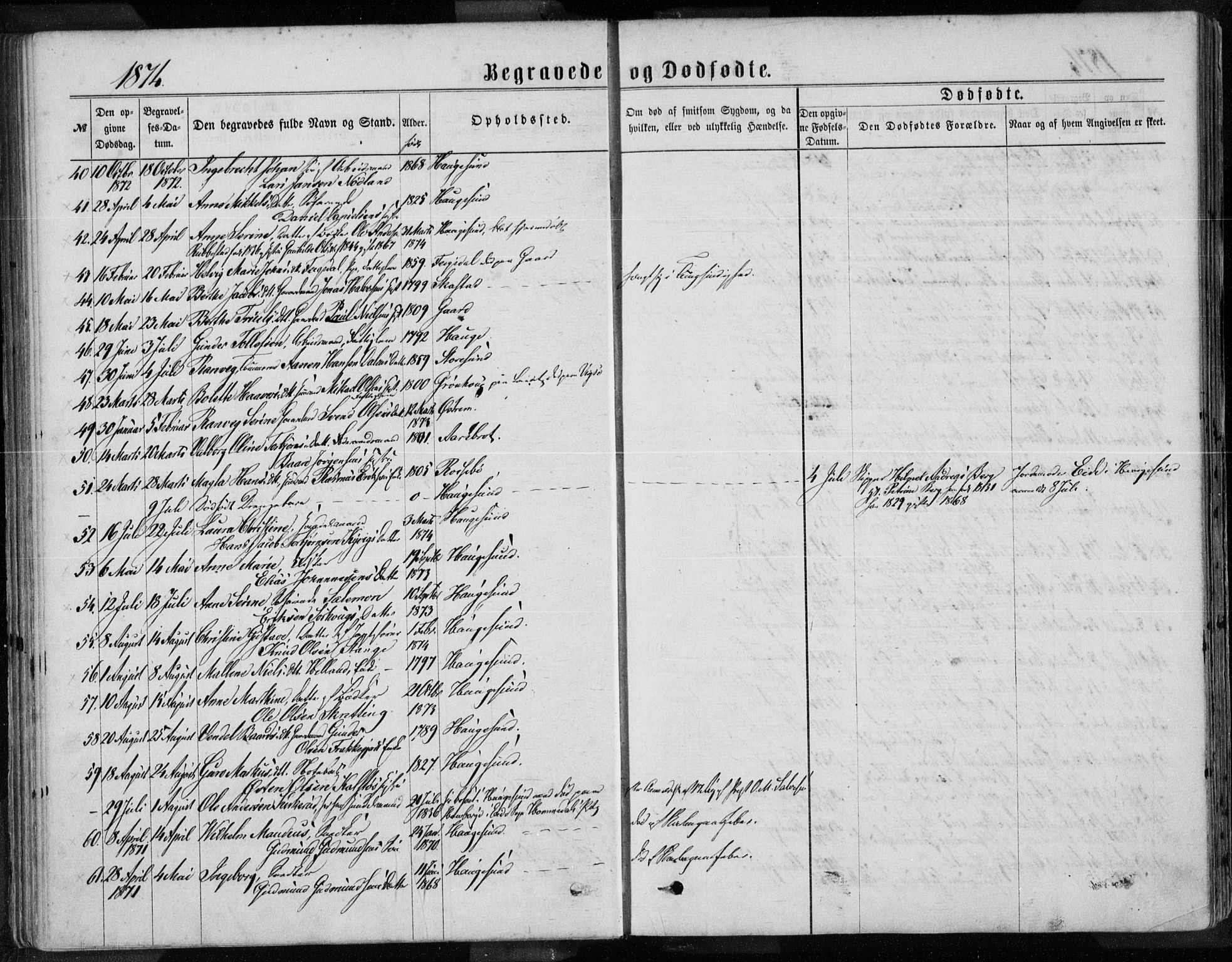 Torvastad sokneprestkontor, AV/SAST-A -101857/H/Ha/Haa/L0013: Parish register (official) no. A 12.2, 1867-1877