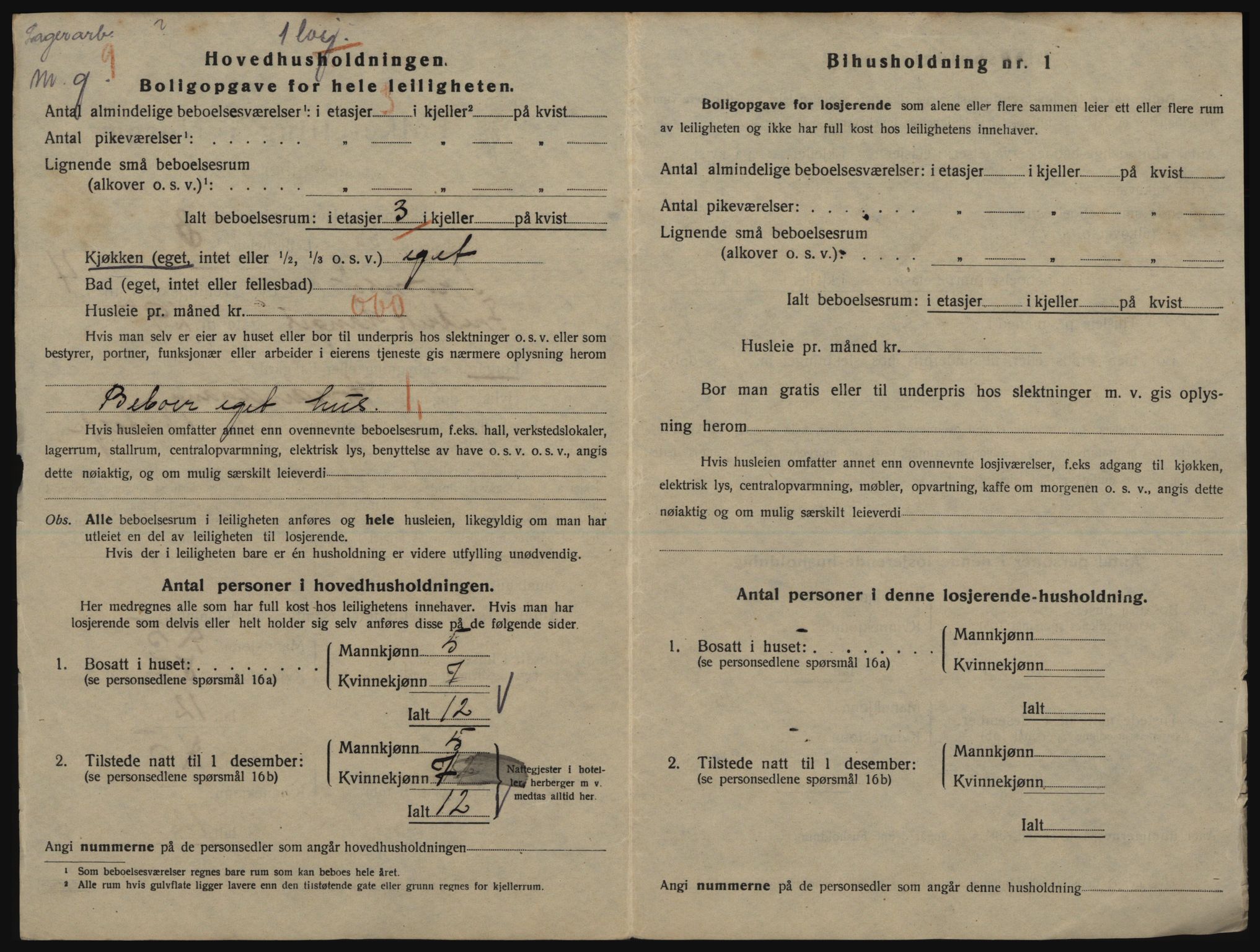 SATØ, 1920 census for Tromsø, 1920, p. 3714