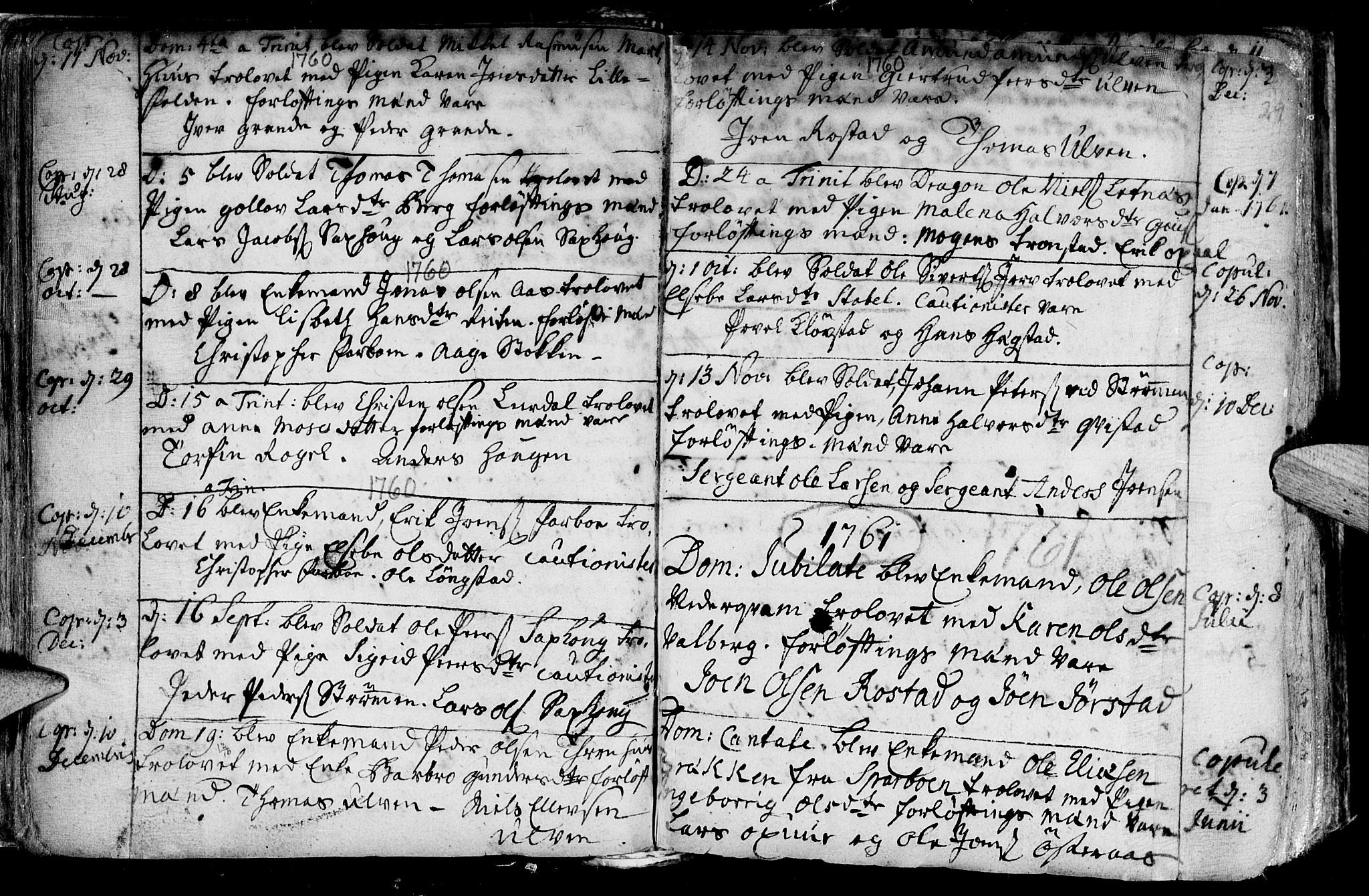 Ministerialprotokoller, klokkerbøker og fødselsregistre - Nord-Trøndelag, SAT/A-1458/730/L0272: Parish register (official) no. 730A01, 1733-1764, p. 29