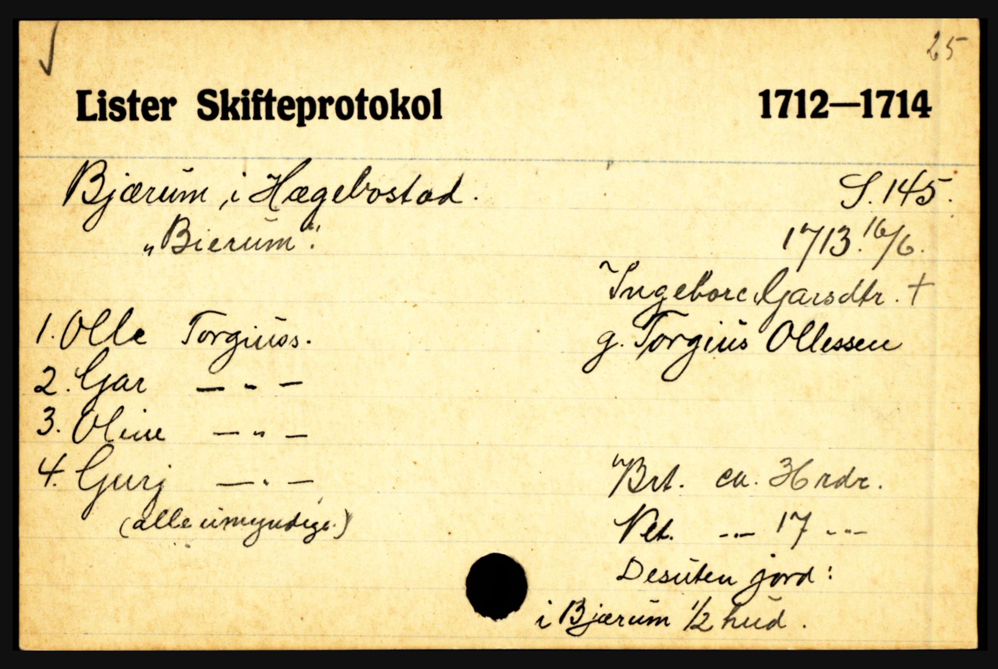 Lister sorenskriveri, AV/SAK-1221-0003/H, p. 2487