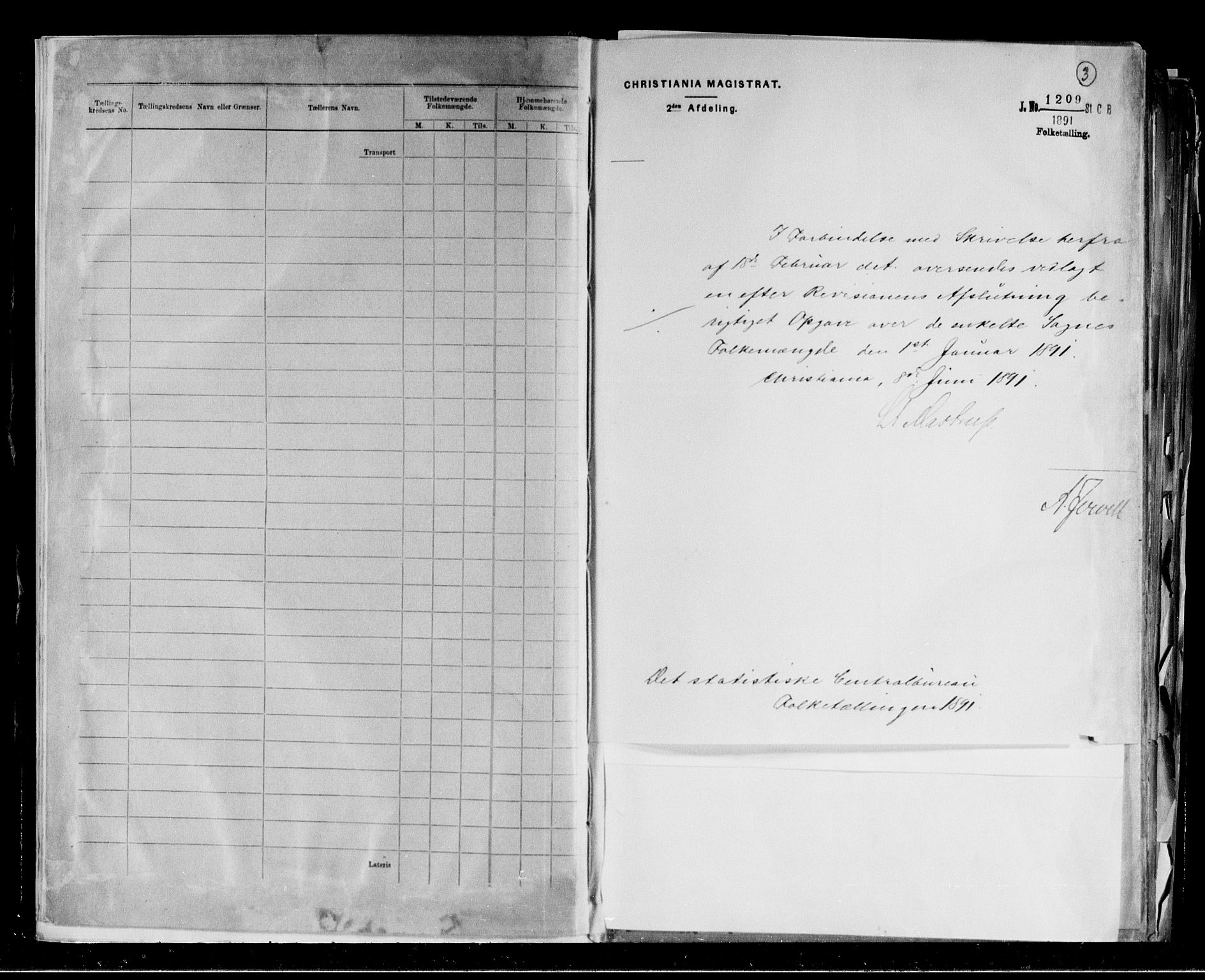 RA, 1891 census for 0301 Kristiania, 1891, p. 141