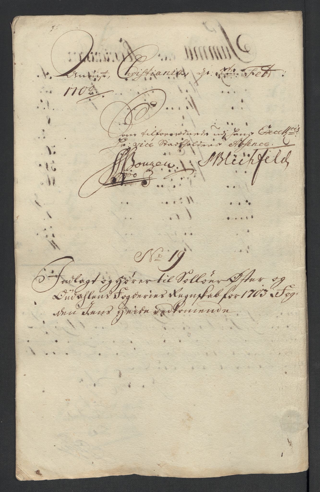 Rentekammeret inntil 1814, Reviderte regnskaper, Fogderegnskap, AV/RA-EA-4092/R13/L0841: Fogderegnskap Solør, Odal og Østerdal, 1703, p. 311