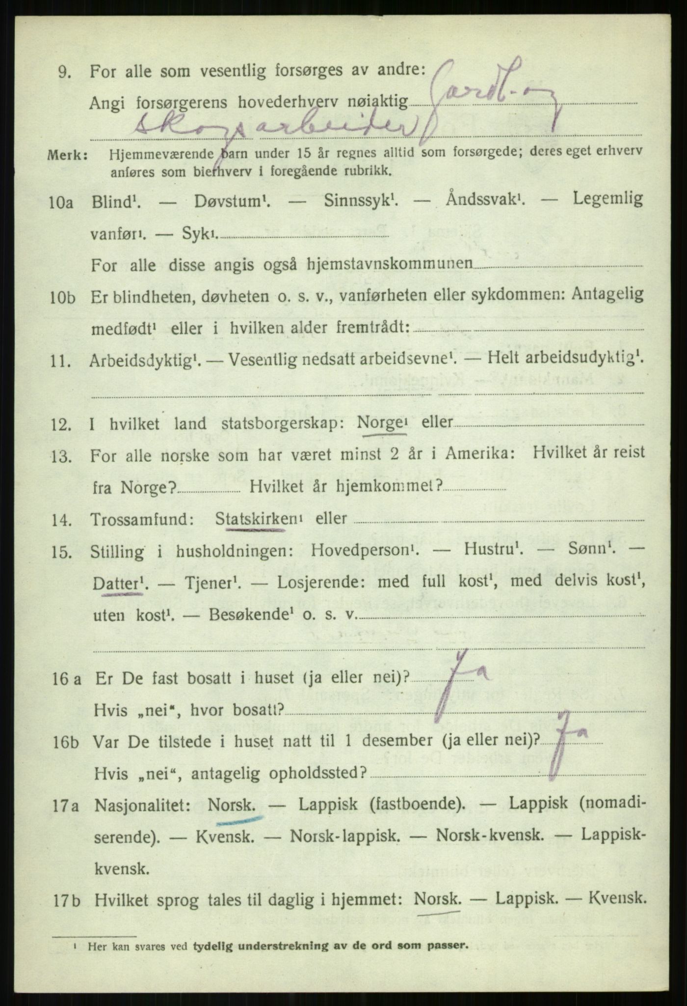 SATØ, 1920 census for Målselv, 1920, p. 2802