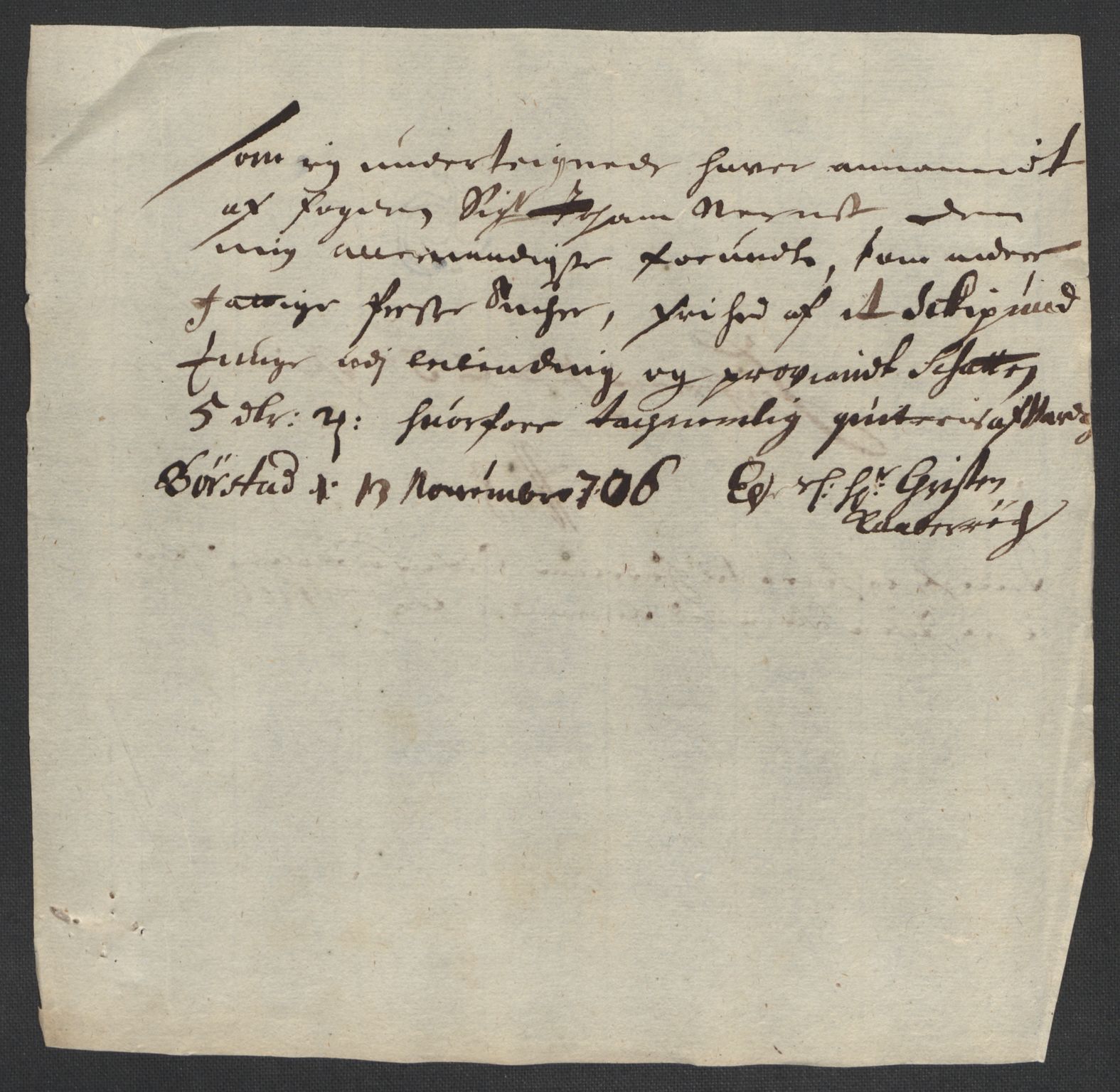 Rentekammeret inntil 1814, Reviderte regnskaper, Fogderegnskap, AV/RA-EA-4092/R18/L1304: Fogderegnskap Hadeland, Toten og Valdres, 1706, p. 294