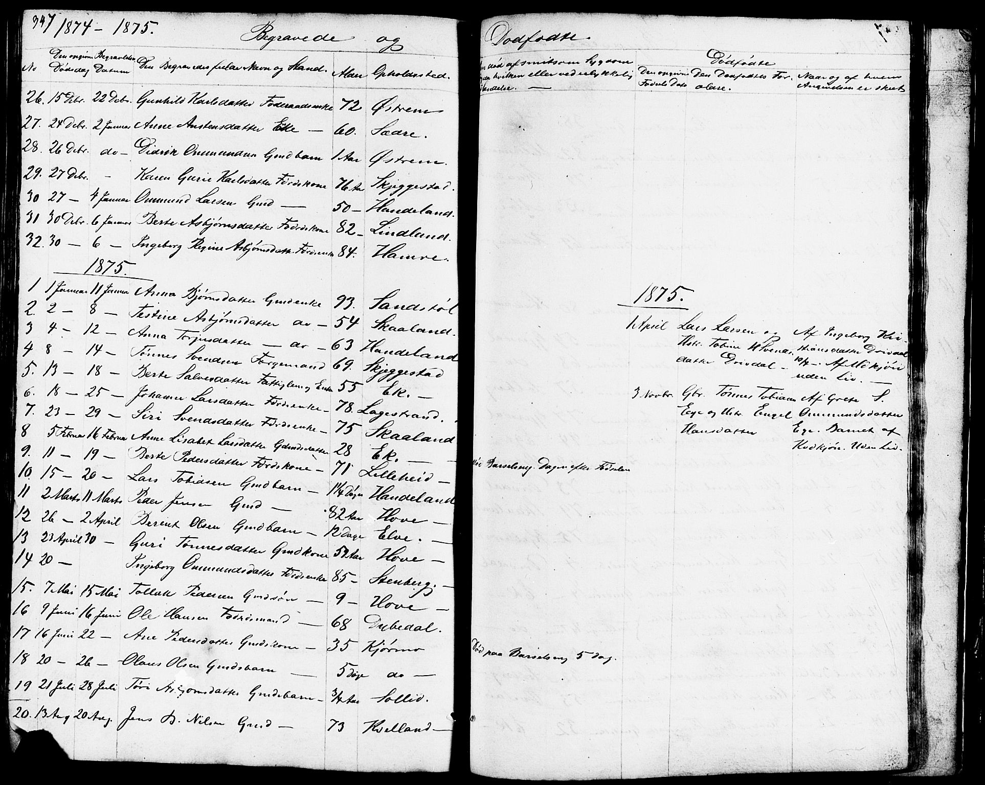 Lund sokneprestkontor, AV/SAST-A-101809/S07/L0003: Parish register (copy) no. B 3, 1848-1885, p. 347