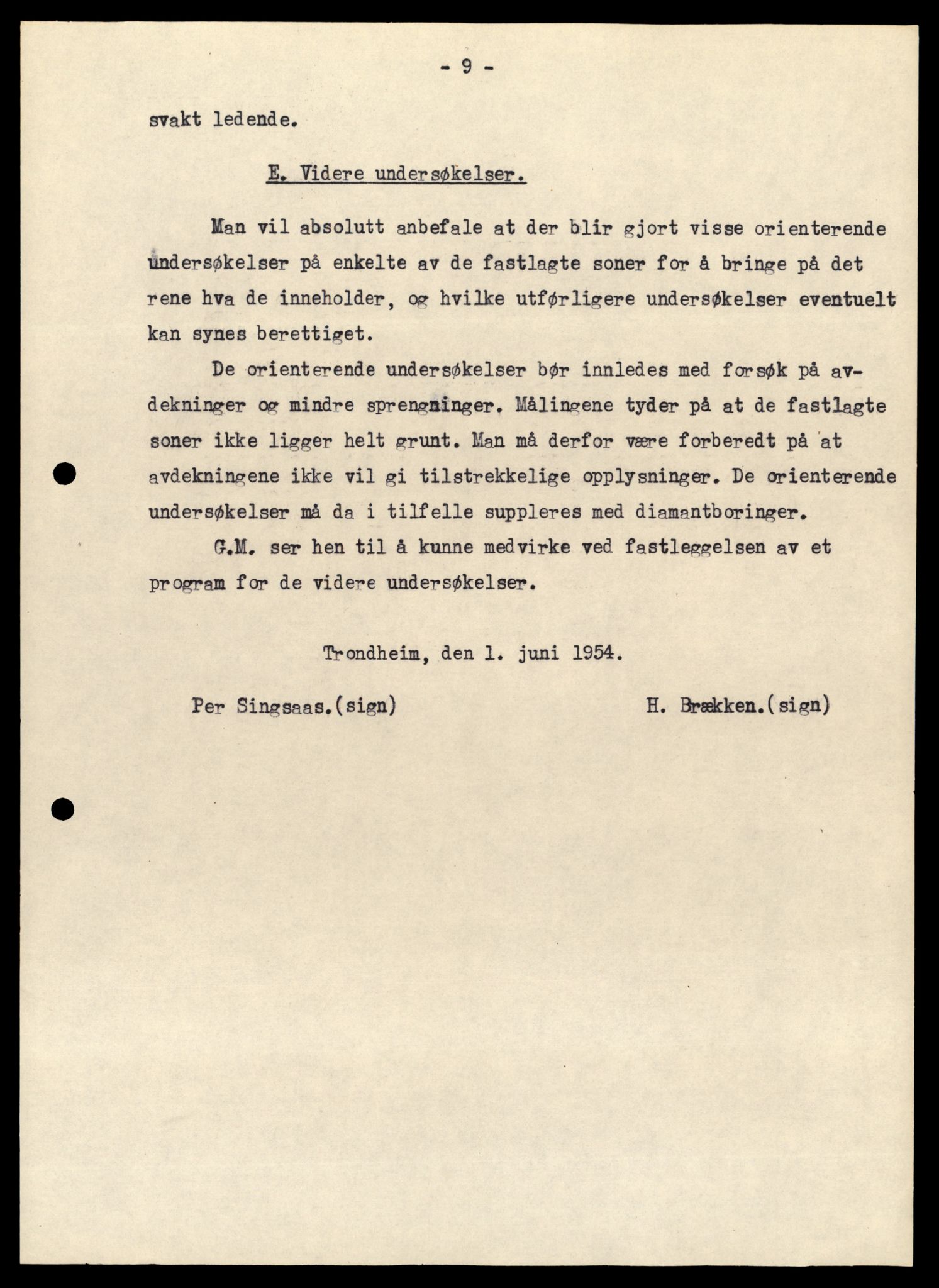 Direktoratet for mineralforvaltning , AV/SAT-A-1562/F/L0433: Rapporter, 1912-1986, p. 527