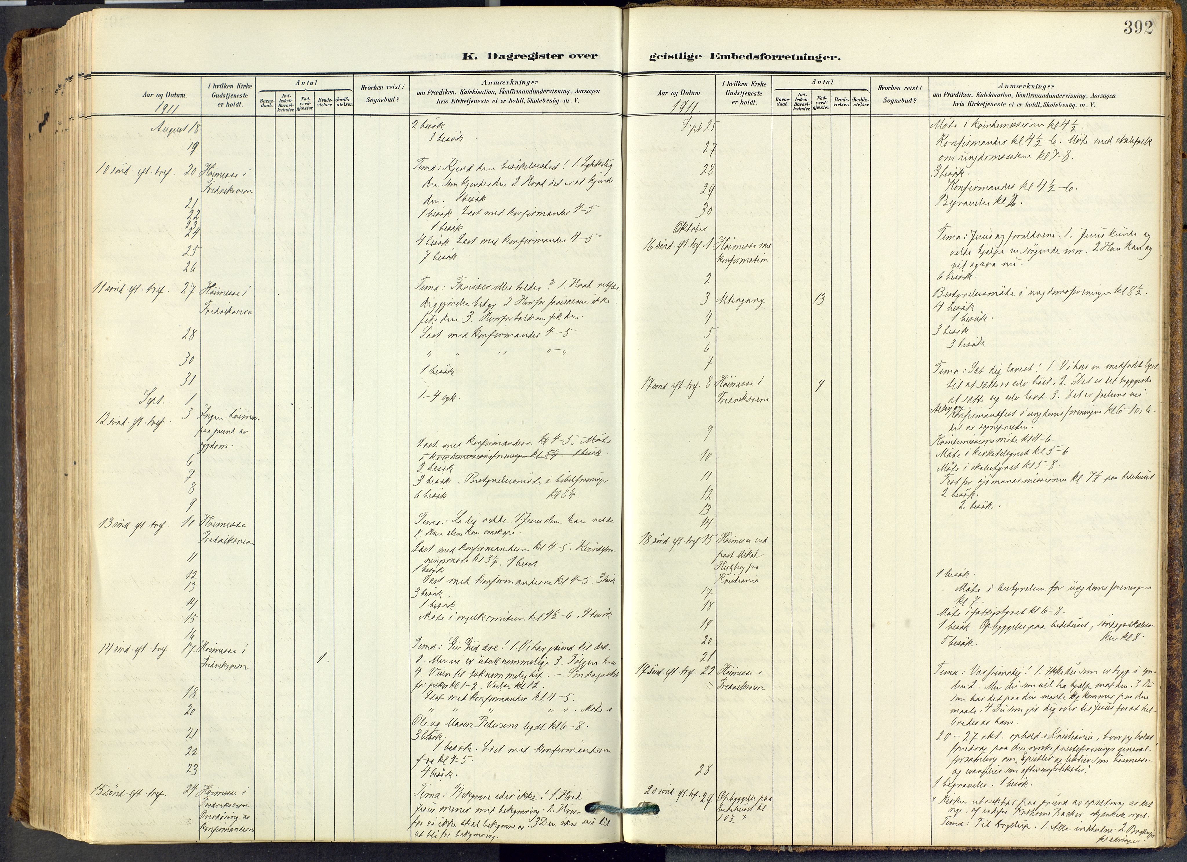 Stavern kirkebøker, SAKO/A-318/F/Fa/L0009: Parish register (official) no. 9, 1906-1955, p. 392