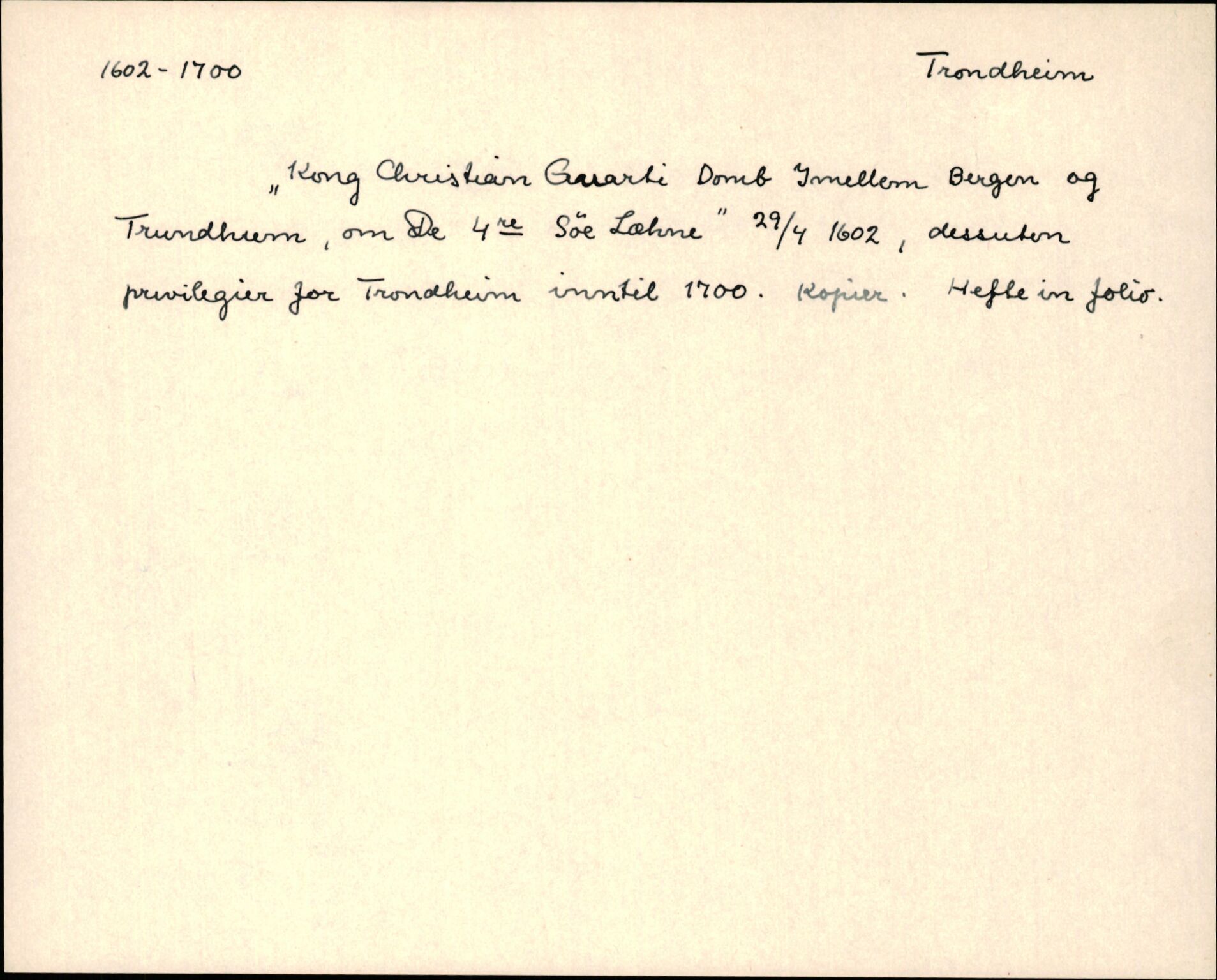 Riksarkivets diplomsamling, AV/RA-EA-5965/F35/F35m/L0004: Localia: Hordaland, Sogn og Fjordane, Møre og Romsdal, Trøndelag og Nord-Norge, p. 441