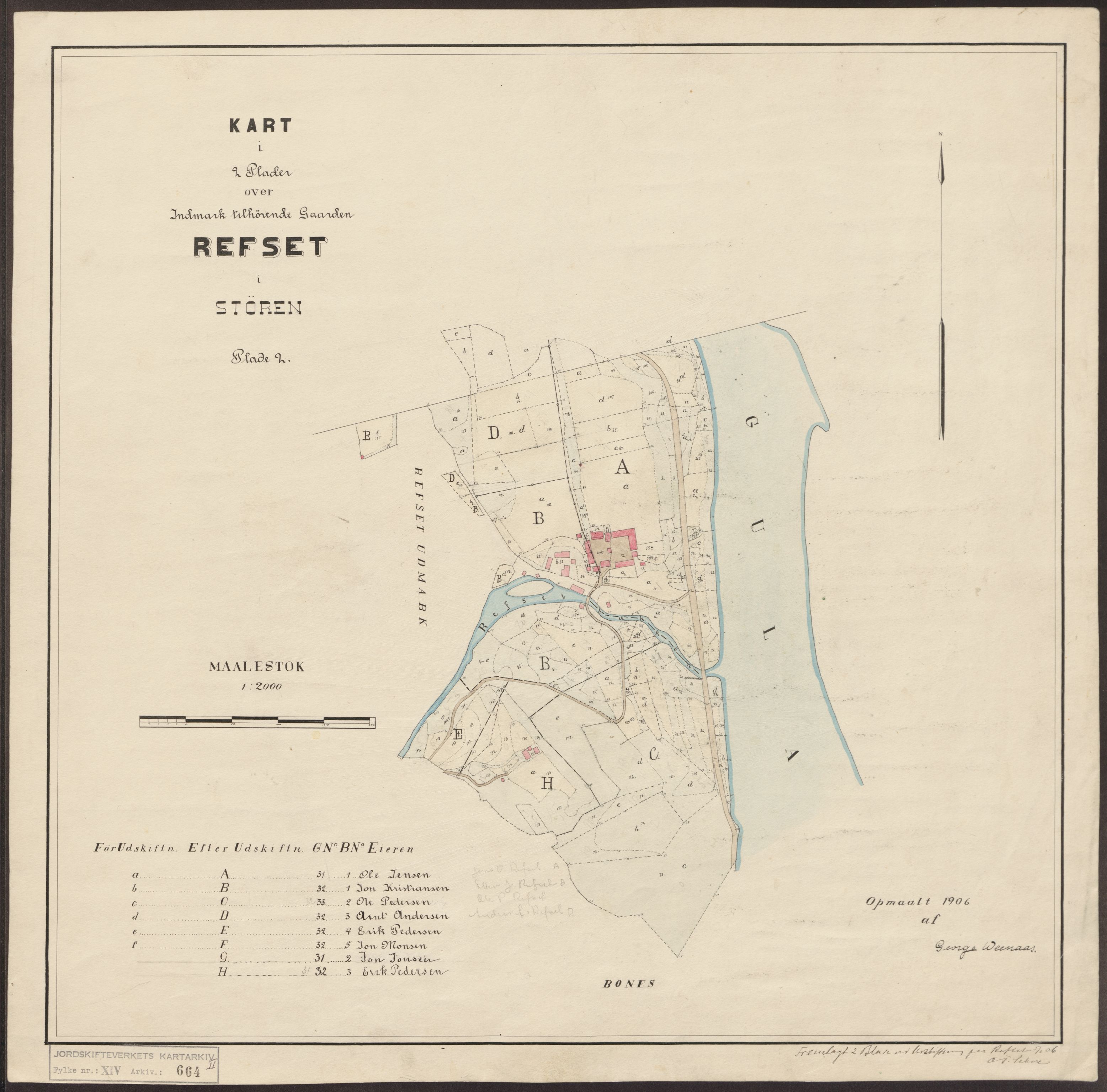 Jordskifteverkets kartarkiv, AV/RA-S-3929/T, 1859-1988, p. 951