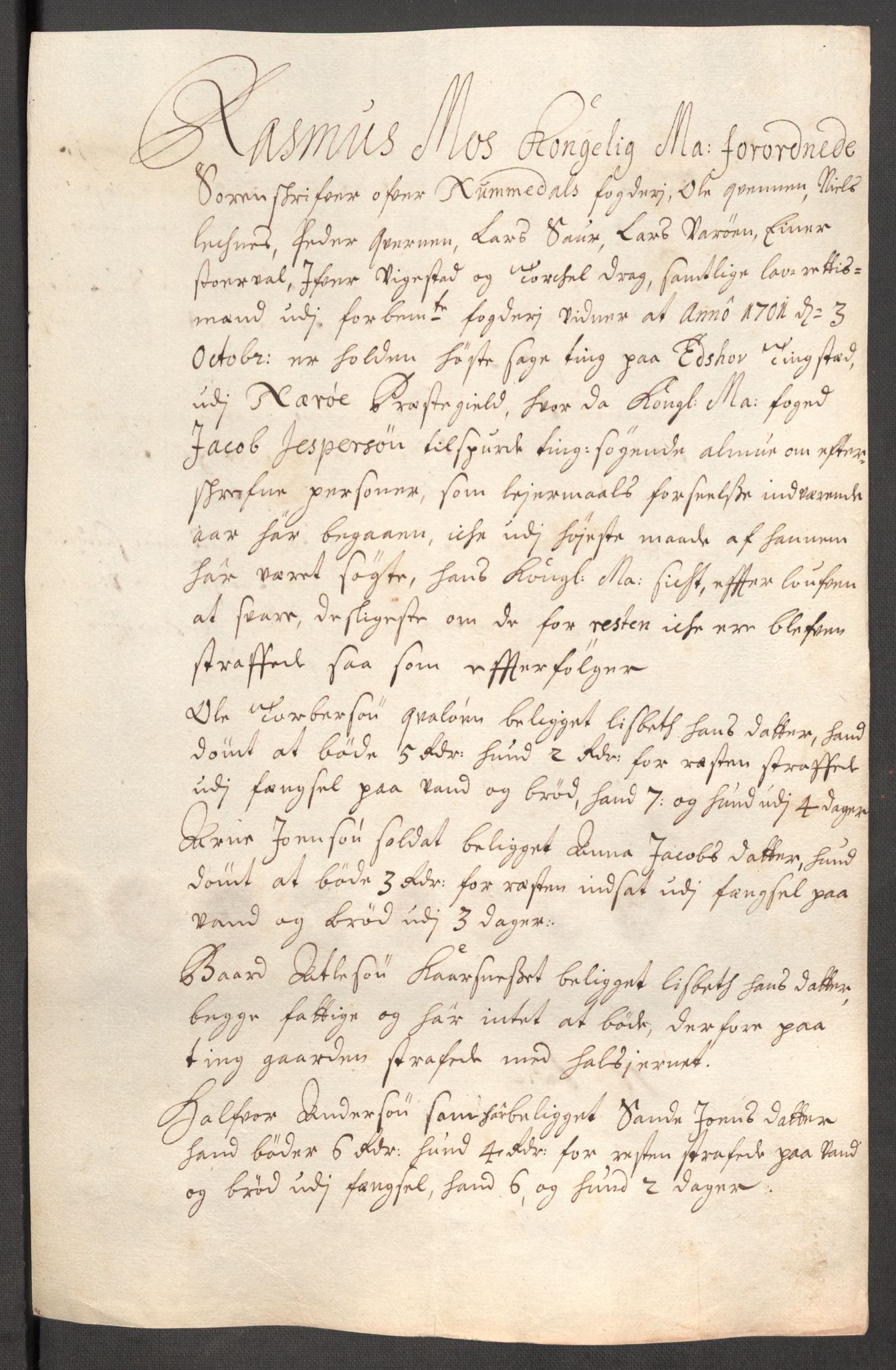 Rentekammeret inntil 1814, Reviderte regnskaper, Fogderegnskap, AV/RA-EA-4092/R64/L4427: Fogderegnskap Namdal, 1701-1702, p. 131