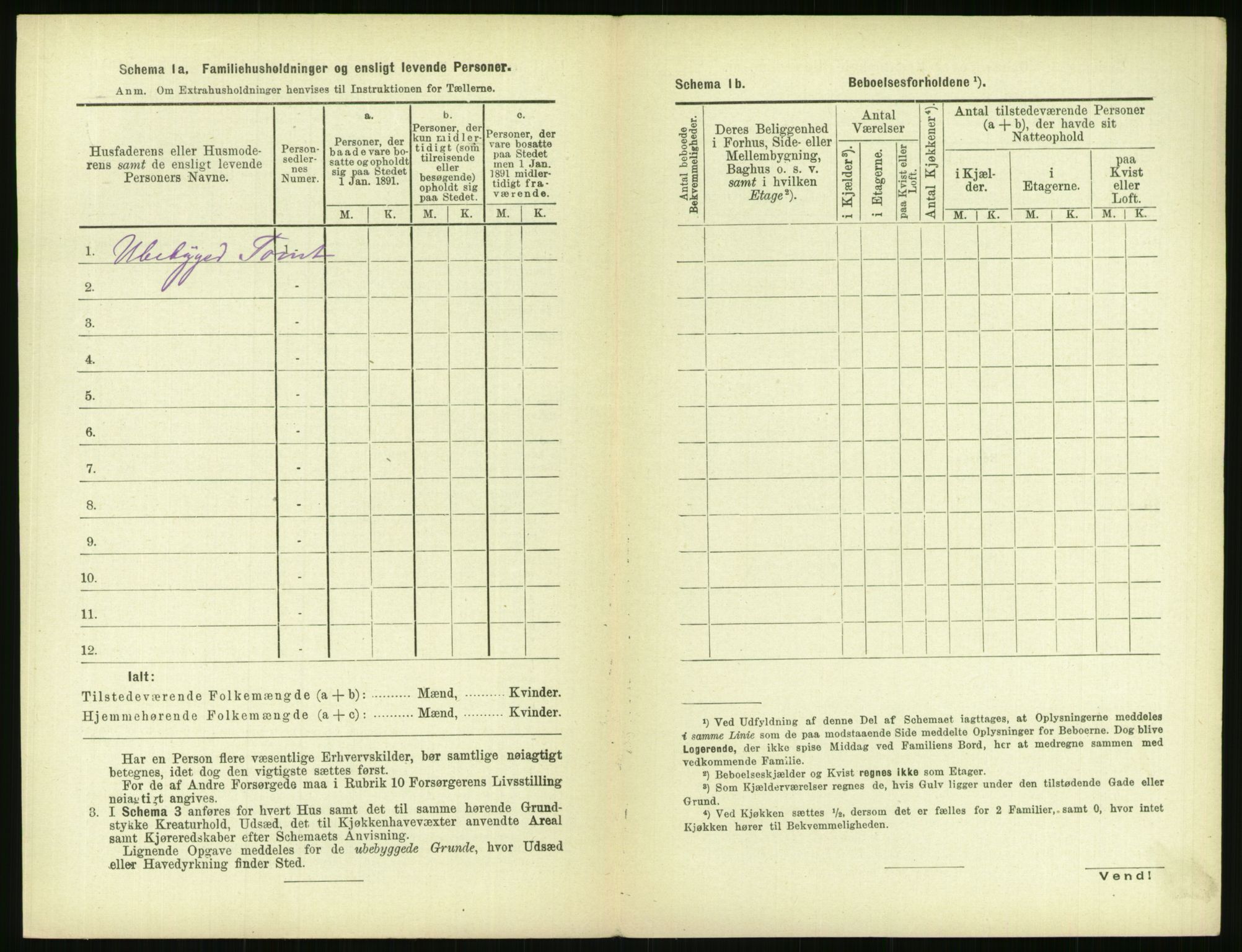 RA, 1891 census for 0706 Sandefjord, 1891, p. 500