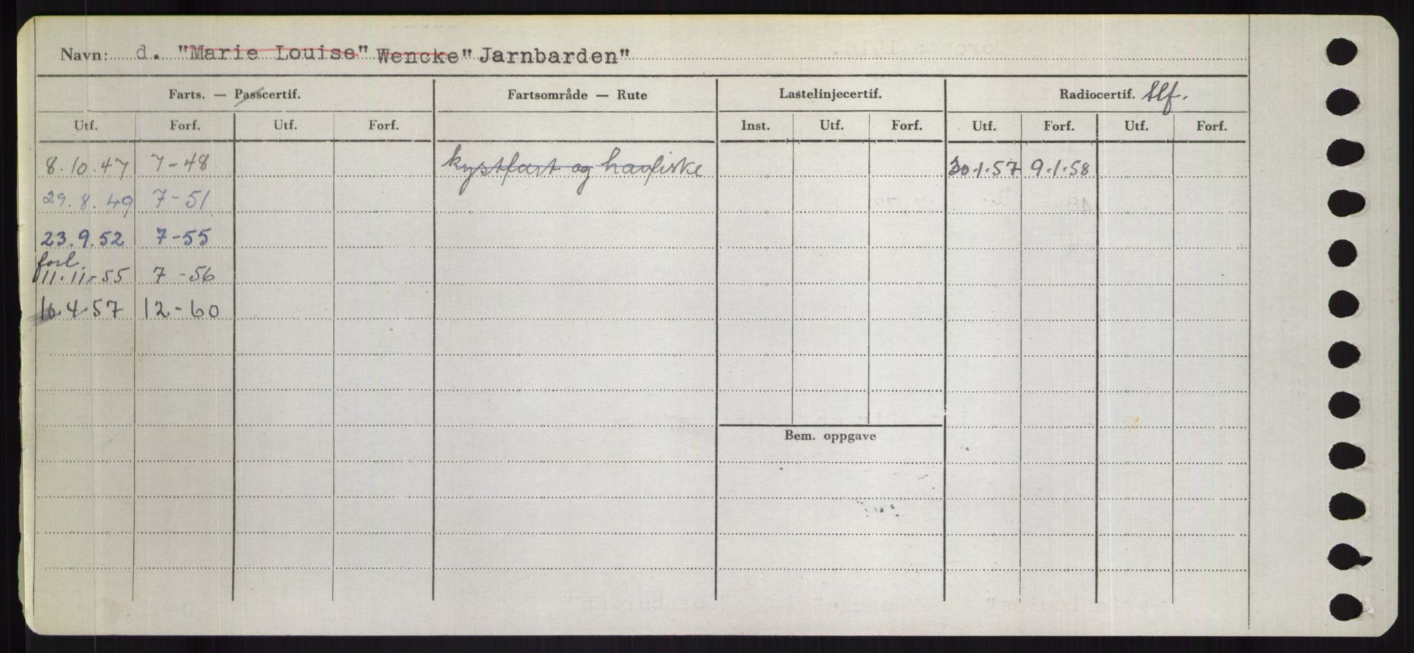 Sjøfartsdirektoratet med forløpere, Skipsmålingen, RA/S-1627/H/Hd/L0019: Fartøy, J, p. 276