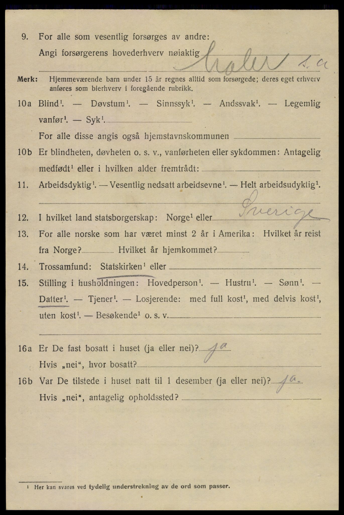 SAO, 1920 census for Moss, 1920, p. 13542