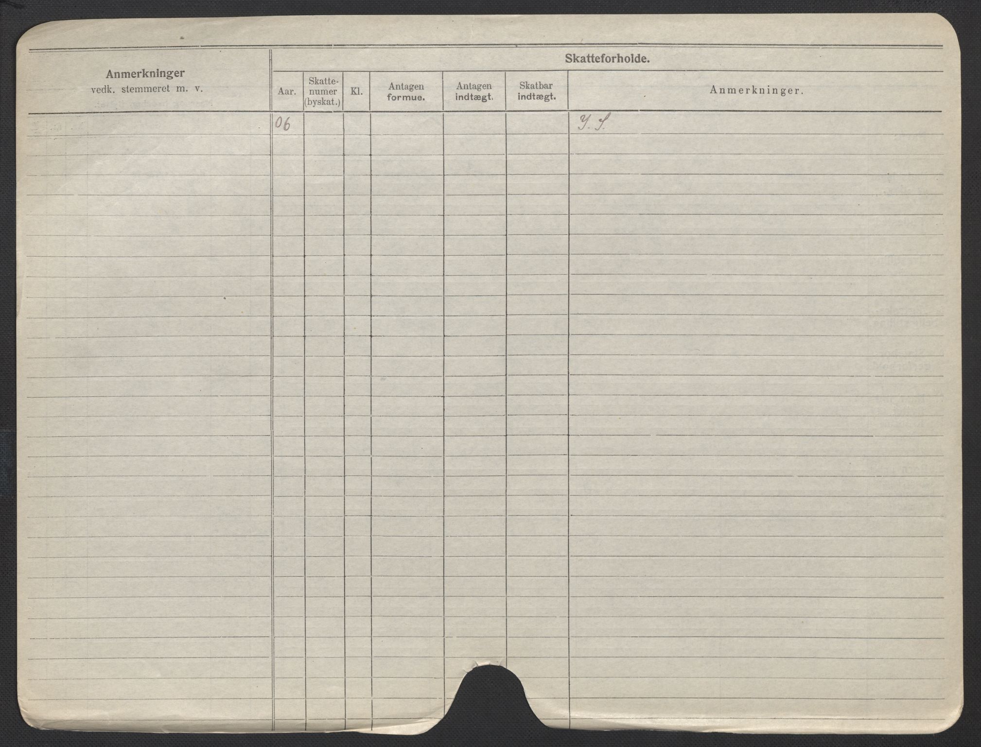 Oslo folkeregister, Registerkort, AV/SAO-A-11715/F/Fa/Fac/L0018: Kvinner, 1906-1914, p. 72b