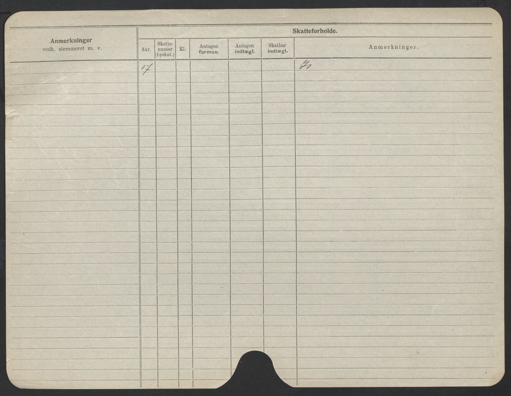 Oslo folkeregister, Registerkort, SAO/A-11715/F/Fa/Fac/L0017: Kvinner, 1906-1914, p. 424b