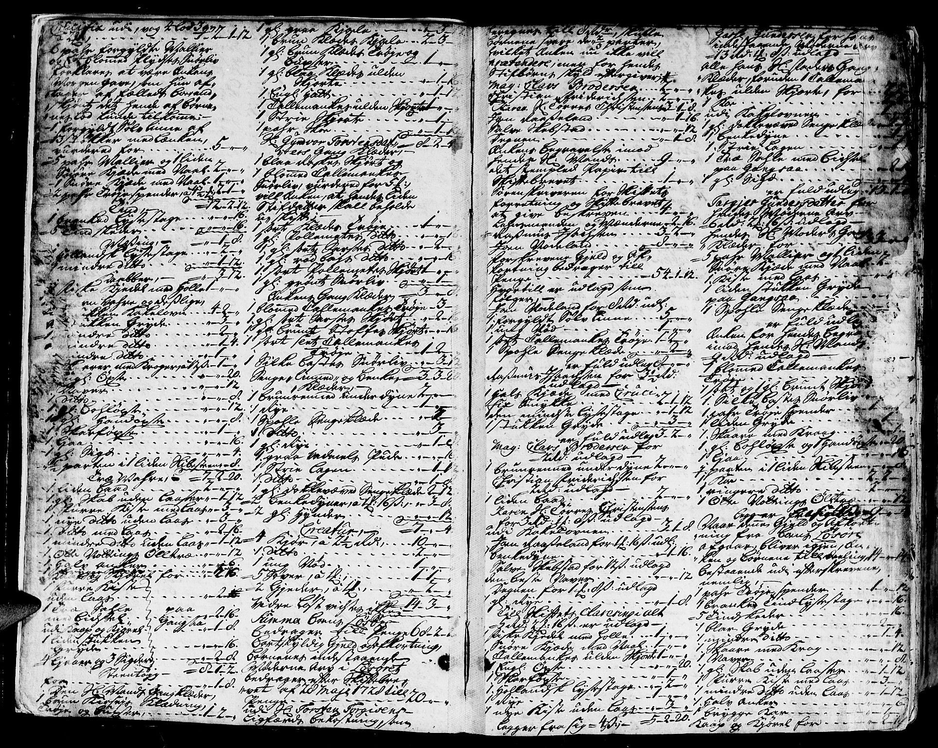 Mandal sorenskriveri, AV/SAK-1221-0005/001/H/Hc/L0017: Skifteprotokoll nr 7, 1730-1738, p. 4b-5a