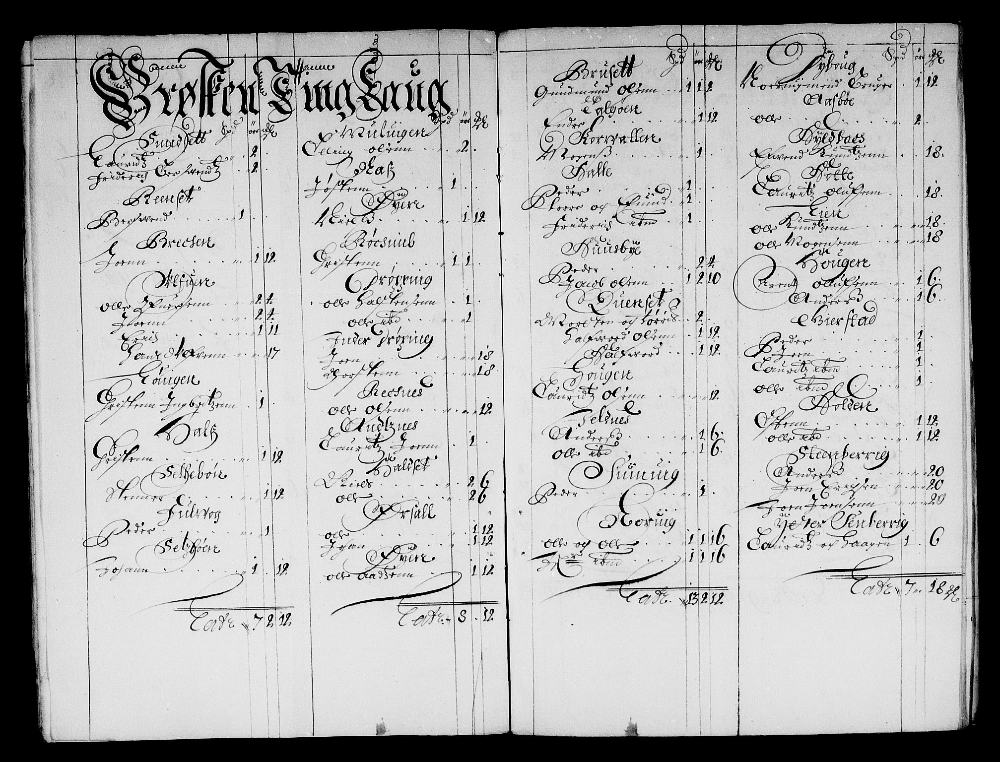 Rentekammeret inntil 1814, Reviderte regnskaper, Stiftamtstueregnskaper, Trondheim stiftamt og Nordland amt, AV/RA-EA-6044/R/Re/L0056: Trondheim stiftamt og Nordland amt, 1675-1679