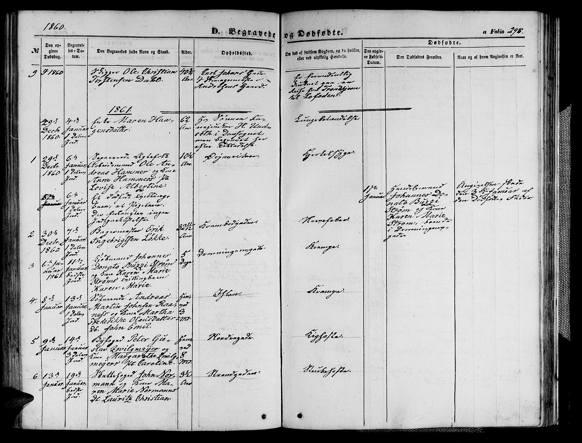 Ministerialprotokoller, klokkerbøker og fødselsregistre - Sør-Trøndelag, SAT/A-1456/602/L0139: Parish register (copy) no. 602C07, 1859-1864, p. 298