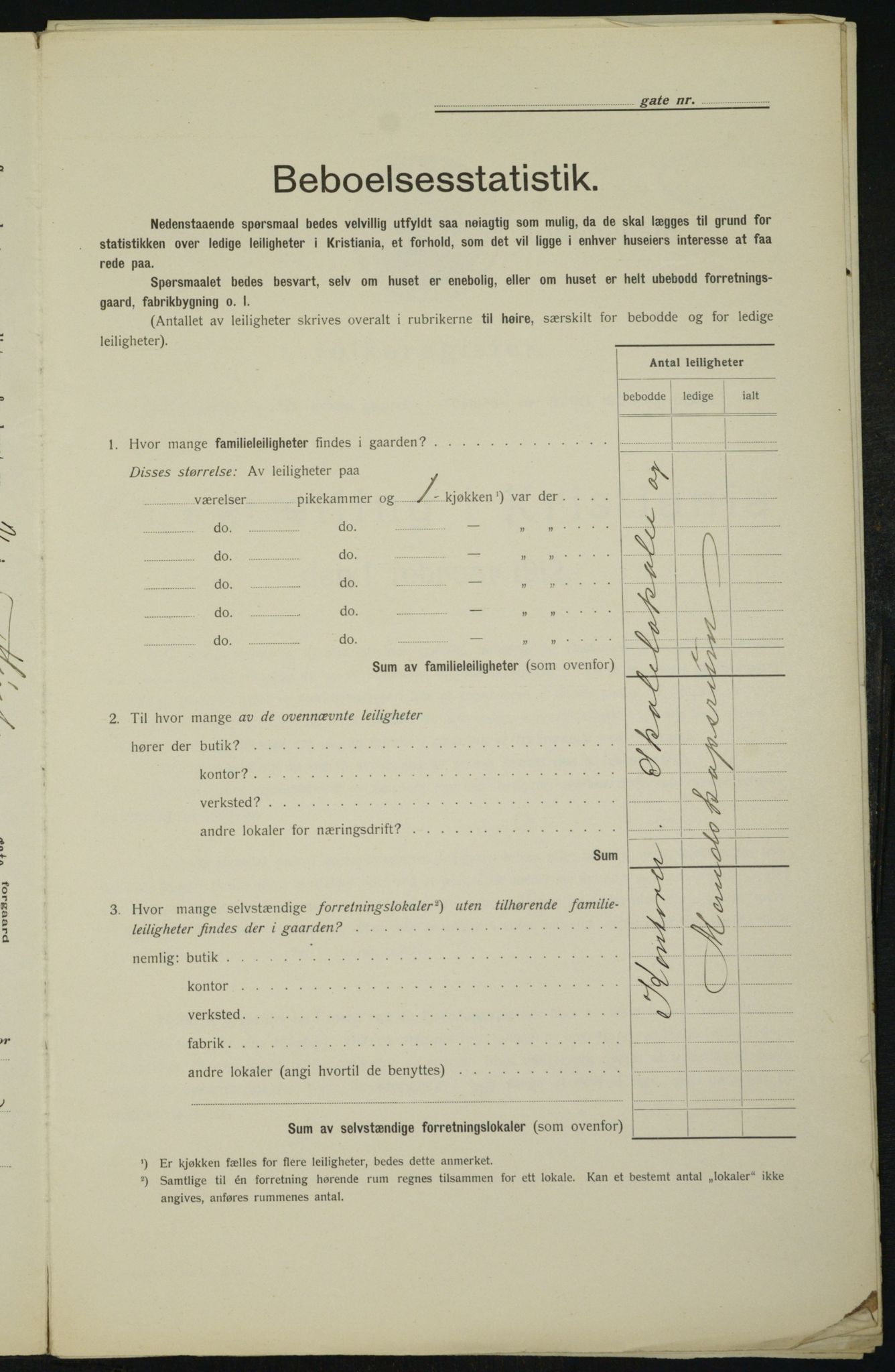 OBA, Municipal Census 1912 for Kristiania, 1912, p. 68857