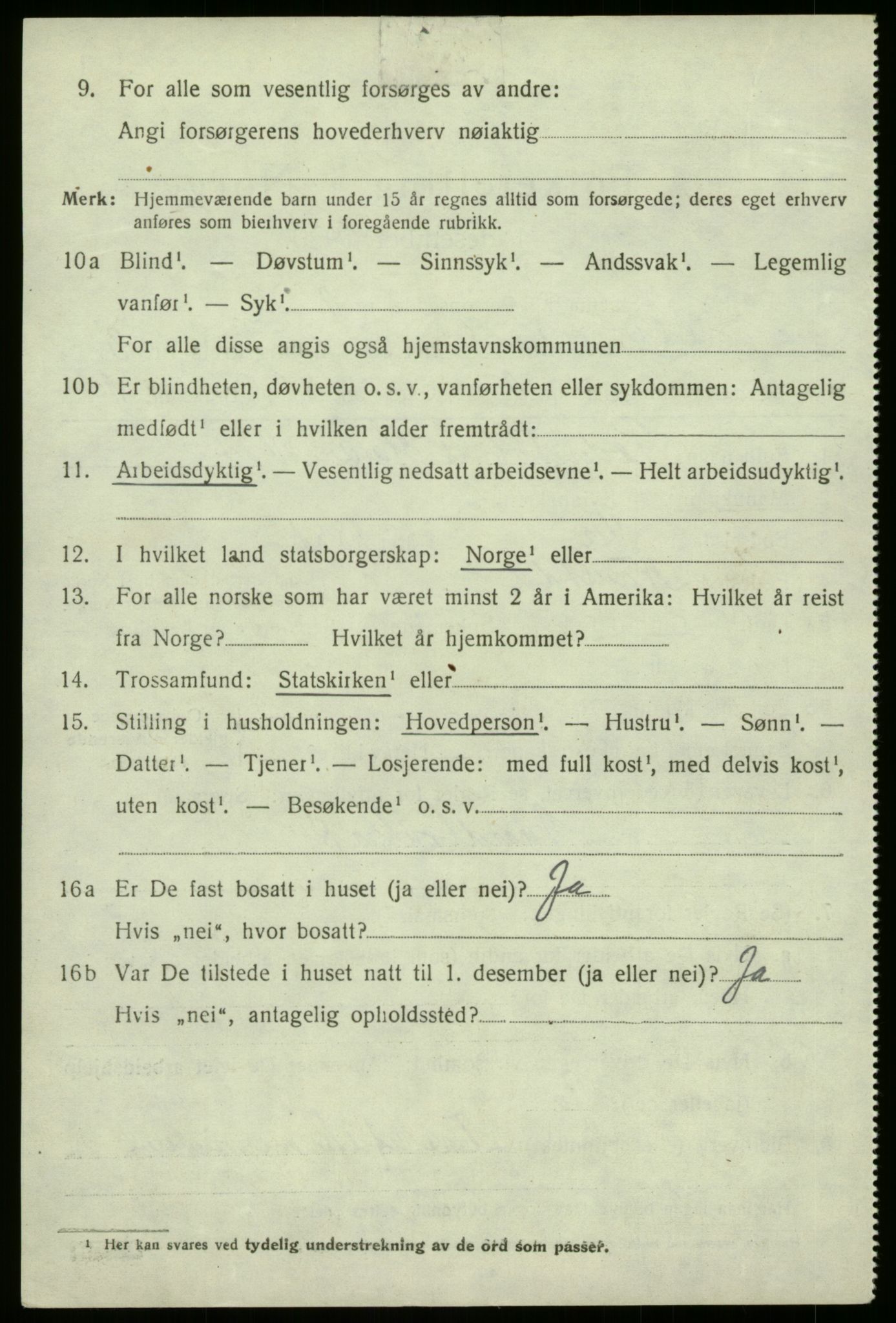 SAB, 1920 census for Naustdal, 1920, p. 1716