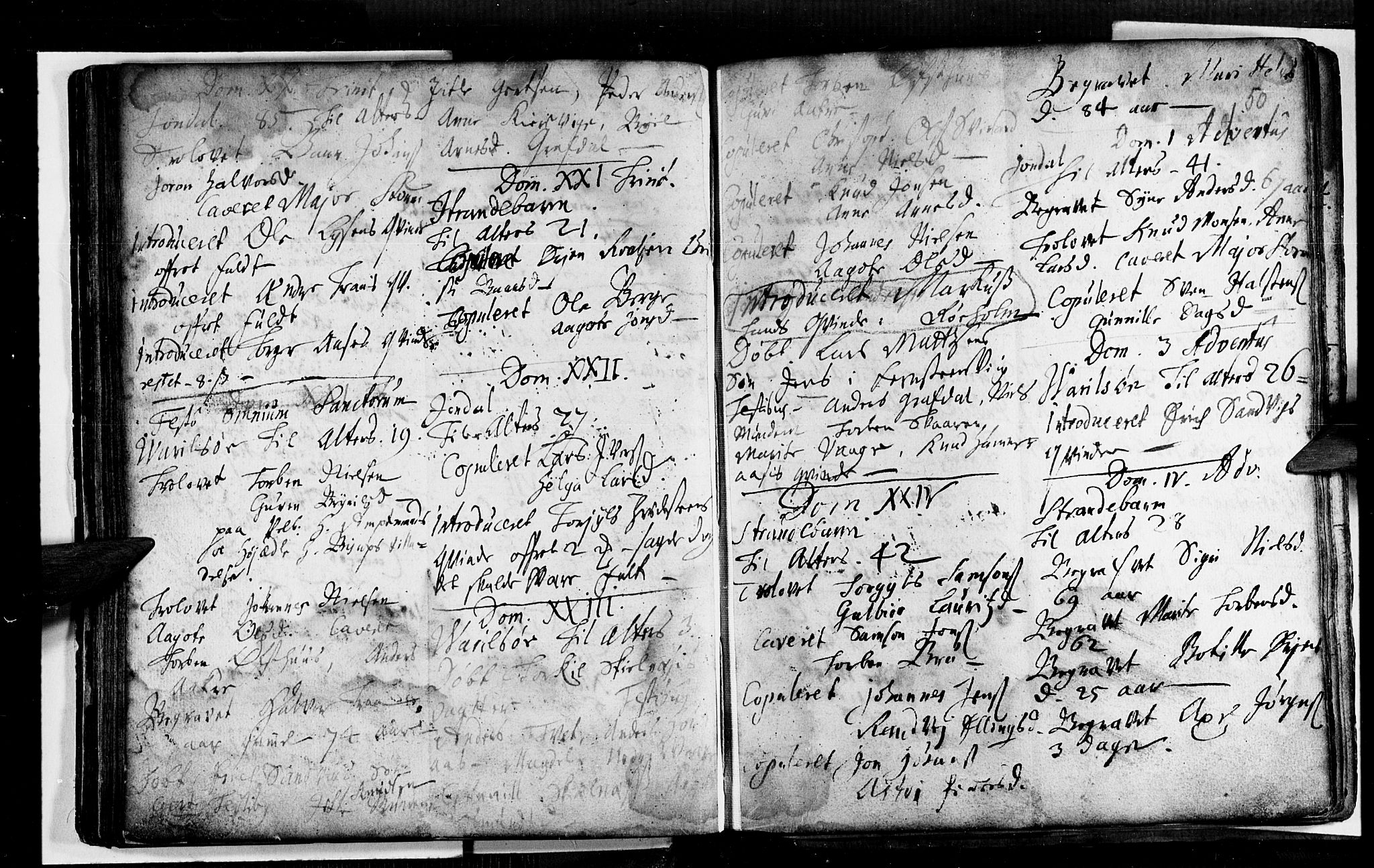 Strandebarm sokneprestembete, AV/SAB-A-78401/H/Haa: Parish register (official) no. A 1, 1670-1726, p. 50