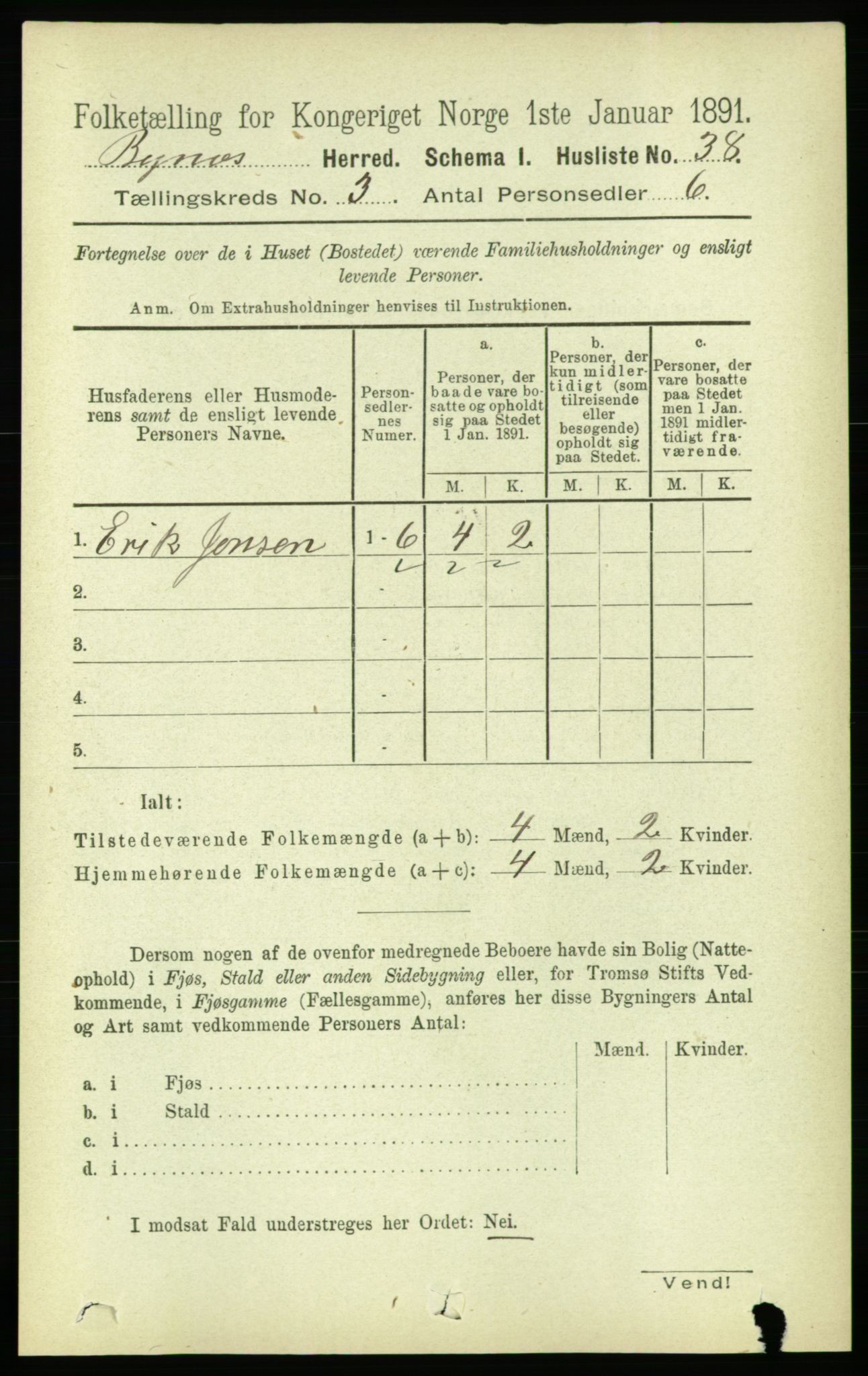 RA, 1891 census for 1655 Byneset, 1891, p. 1279