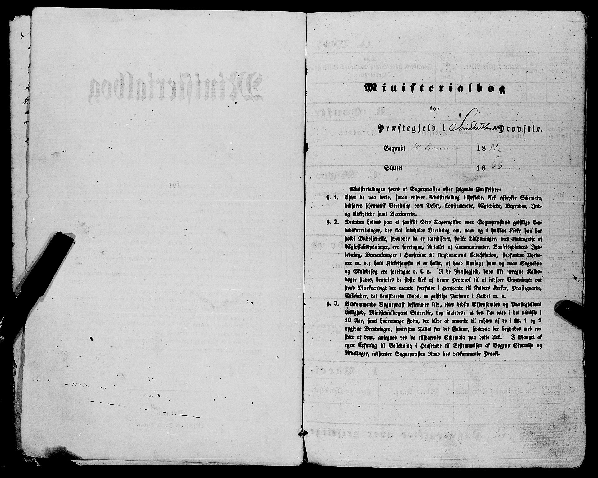Fjelberg sokneprestembete, AV/SAB-A-75201/H/Haa: Parish register (official) no. A 7, 1851-1867