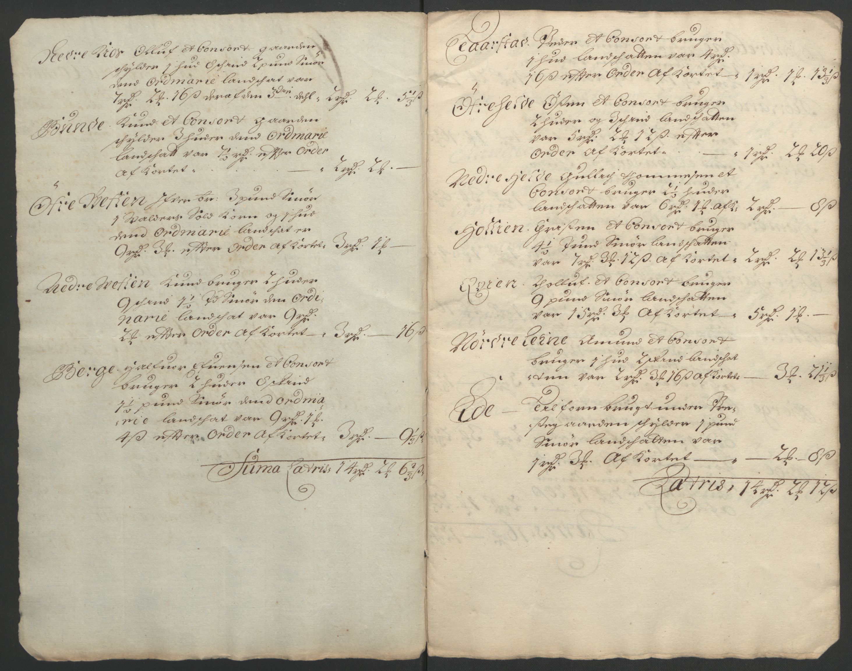Rentekammeret inntil 1814, Reviderte regnskaper, Fogderegnskap, AV/RA-EA-4092/R18/L1290: Fogderegnskap Hadeland, Toten og Valdres, 1691, p. 261