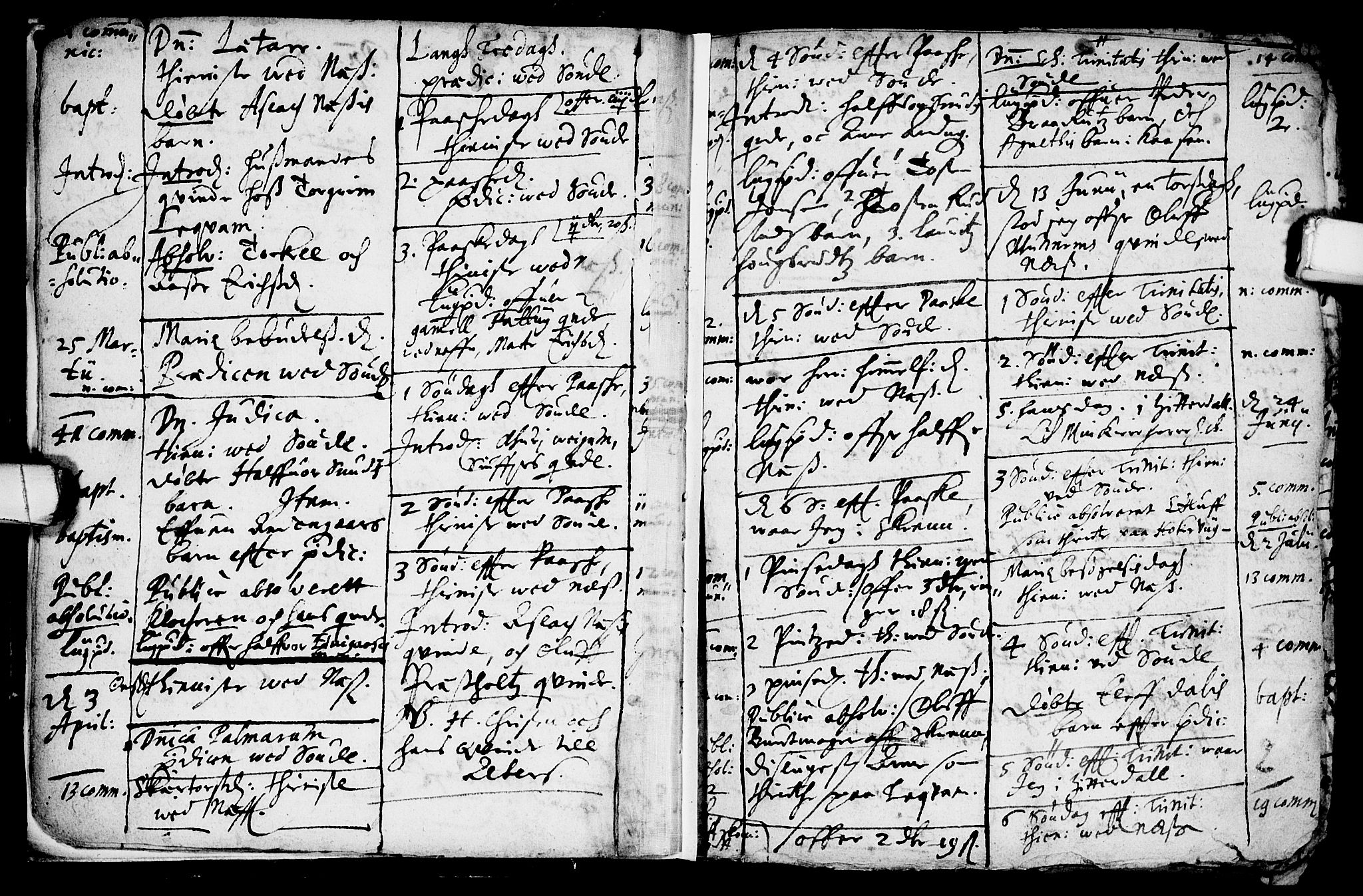 Sauherad kirkebøker, AV/SAKO-A-298/F/Fa/L0001: Parish register (official) no. I 1, 1649-1681