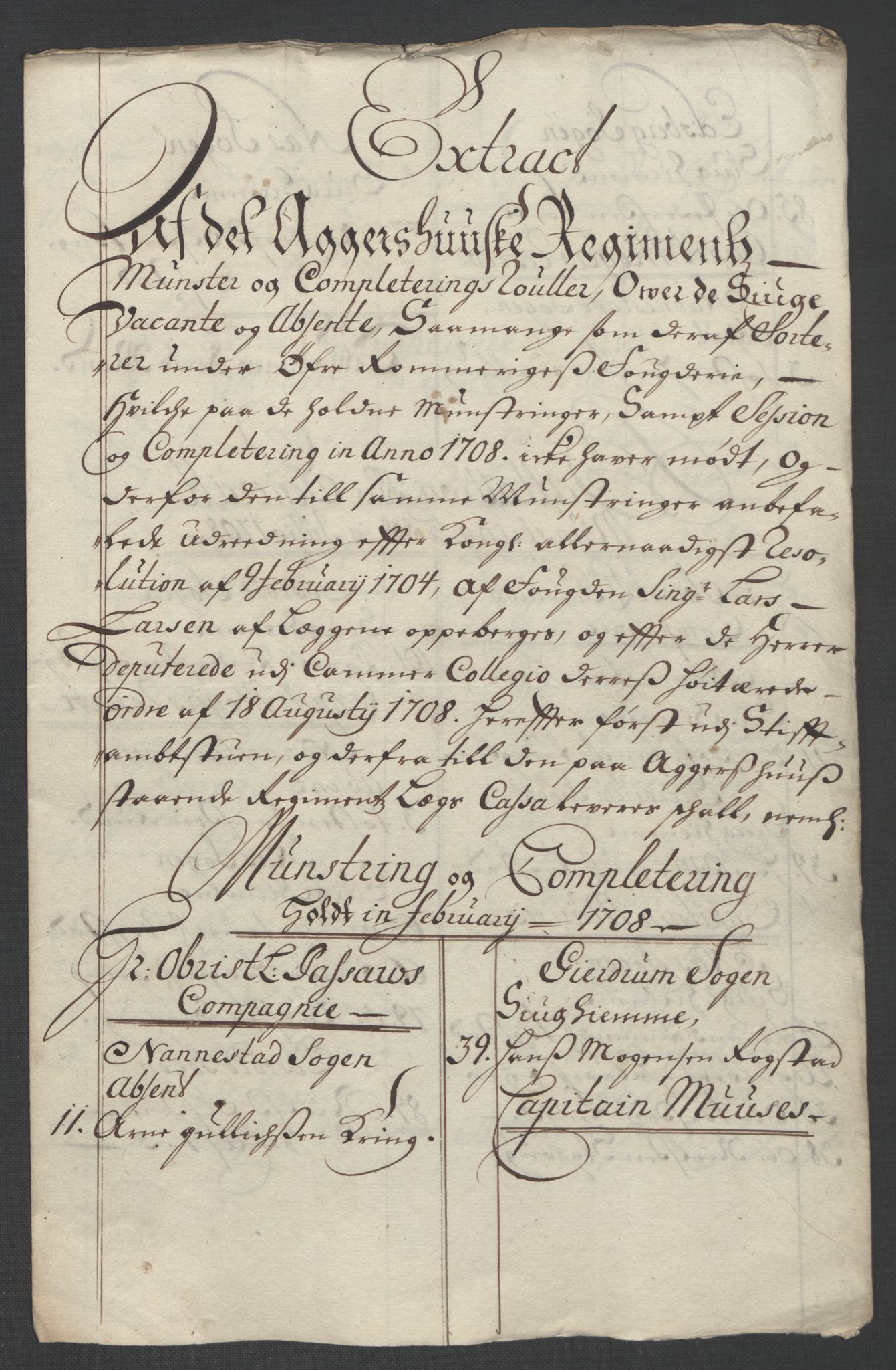 Rentekammeret inntil 1814, Reviderte regnskaper, Fogderegnskap, RA/EA-4092/R12/L0719: Fogderegnskap Øvre Romerike, 1708-1709, p. 369