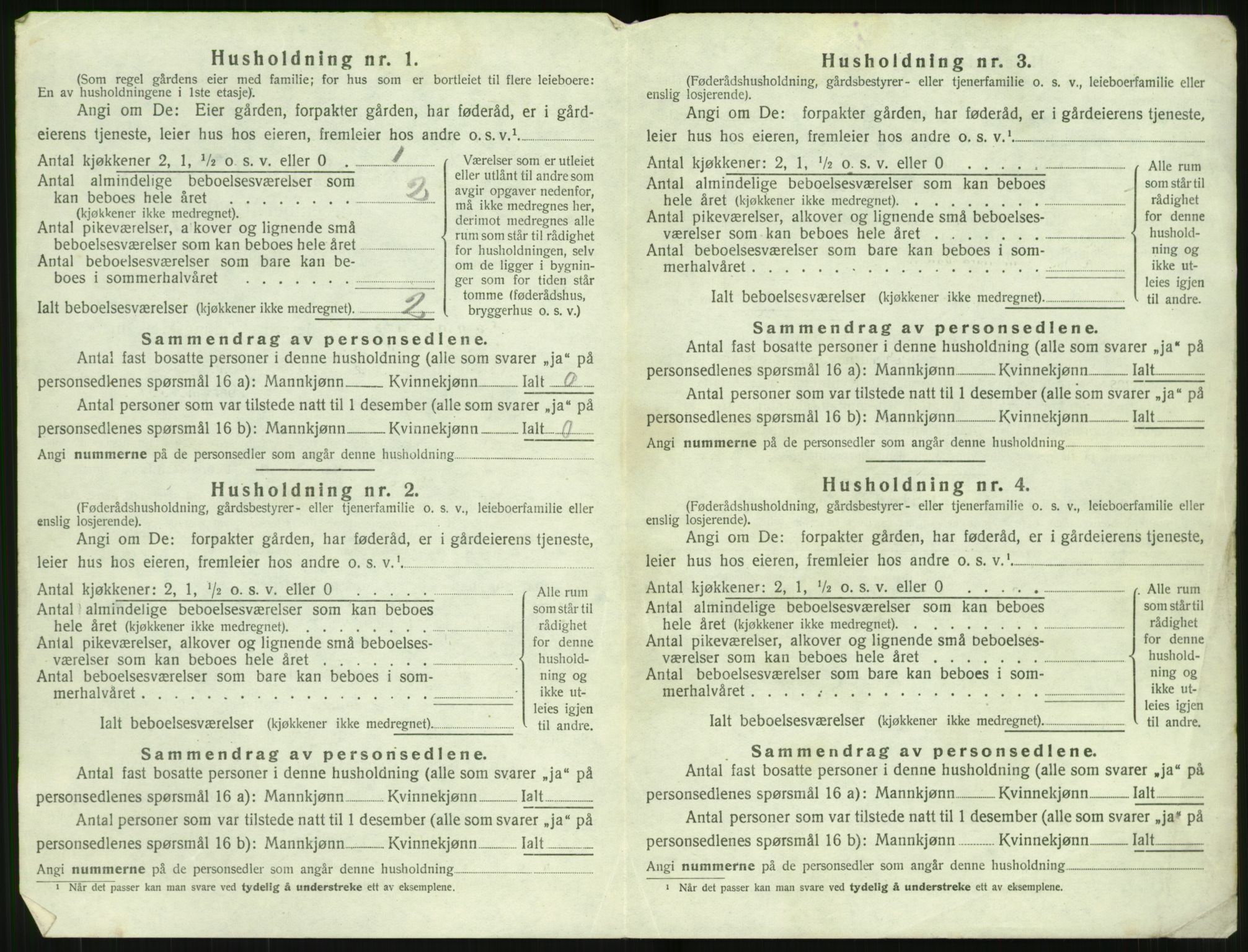 SAT, 1920 census for Ørskog, 1920, p. 203