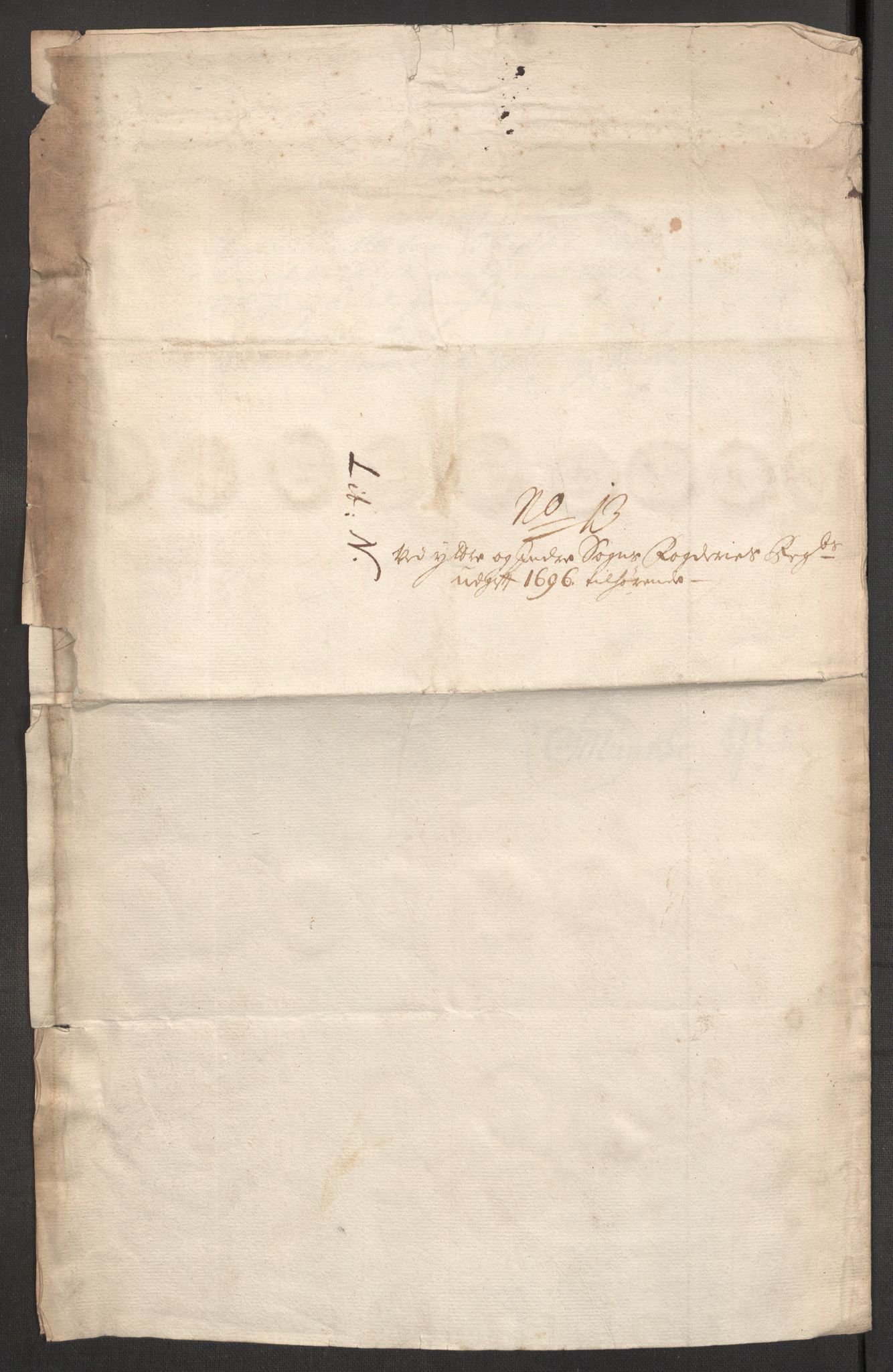 Rentekammeret inntil 1814, Reviderte regnskaper, Fogderegnskap, AV/RA-EA-4092/R52/L3309: Fogderegnskap Sogn, 1696-1697, p. 244