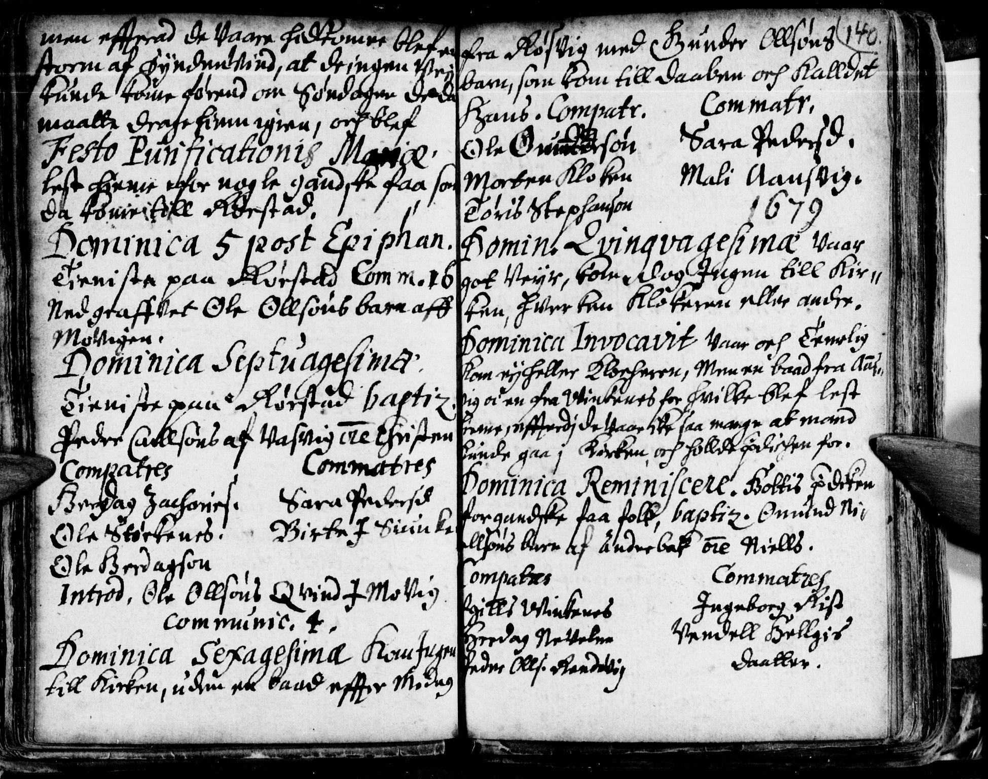 Ministerialprotokoller, klokkerbøker og fødselsregistre - Nordland, AV/SAT-A-1459/853/L0762: Parish register (official) no. 853A01, 1664-1688, p. 140