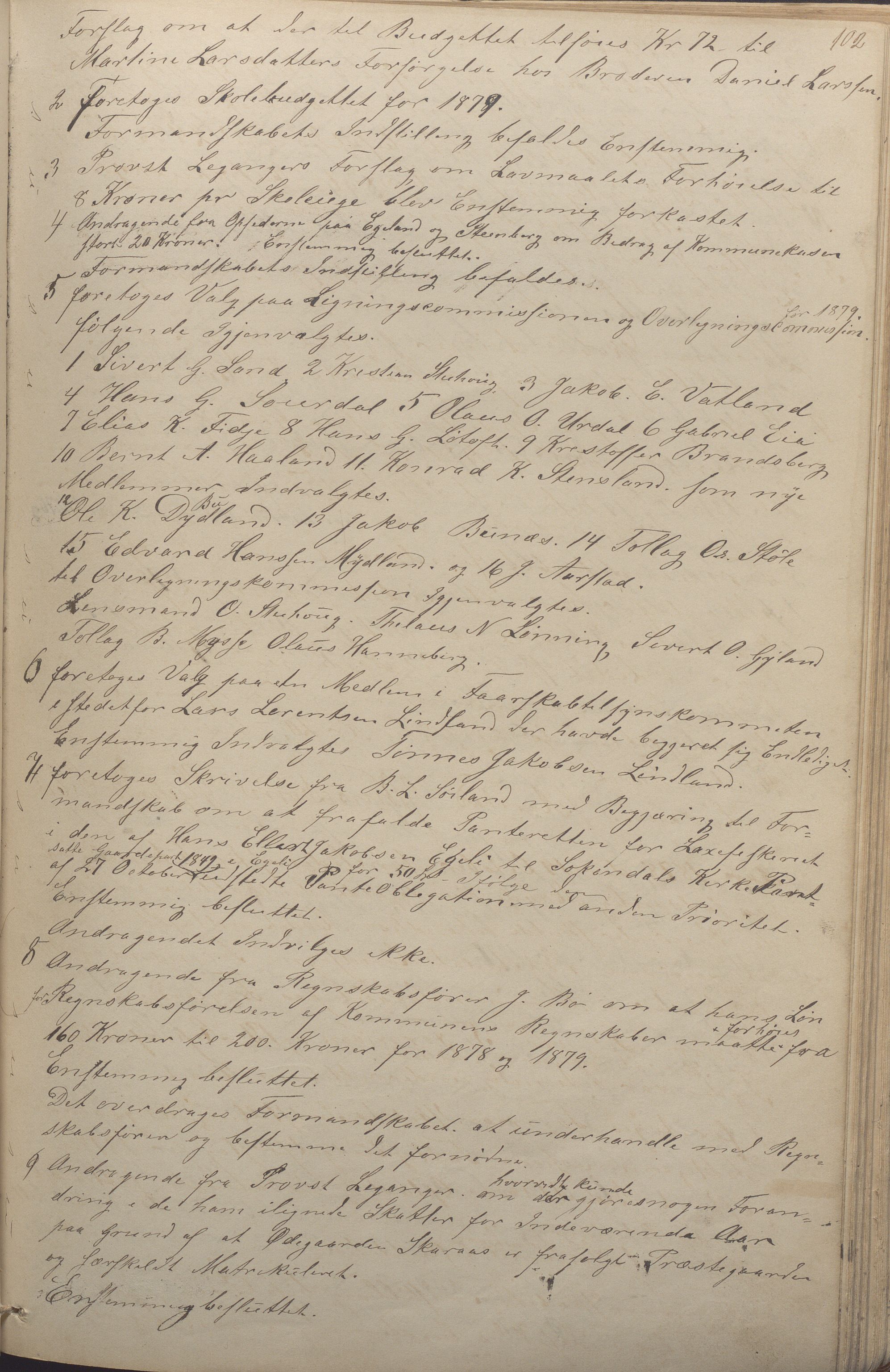 Sokndal kommune - Formannskapet/Sentraladministrasjonen, IKAR/K-101099/A/L0001: Forhandlingsprotokoll, 1863-1886, p. 102a