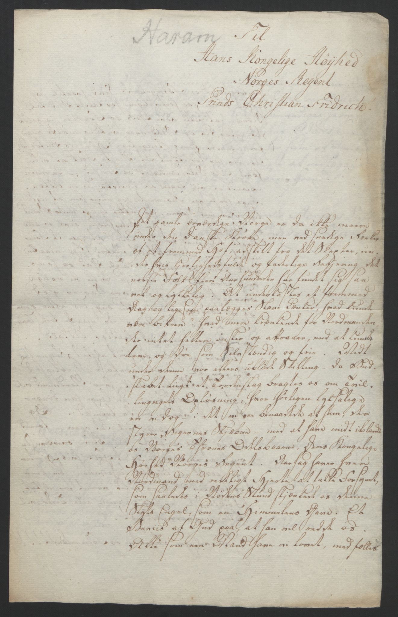 Statsrådssekretariatet, RA/S-1001/D/Db/L0008: Fullmakter for Eidsvollsrepresentantene i 1814. , 1814, p. 377