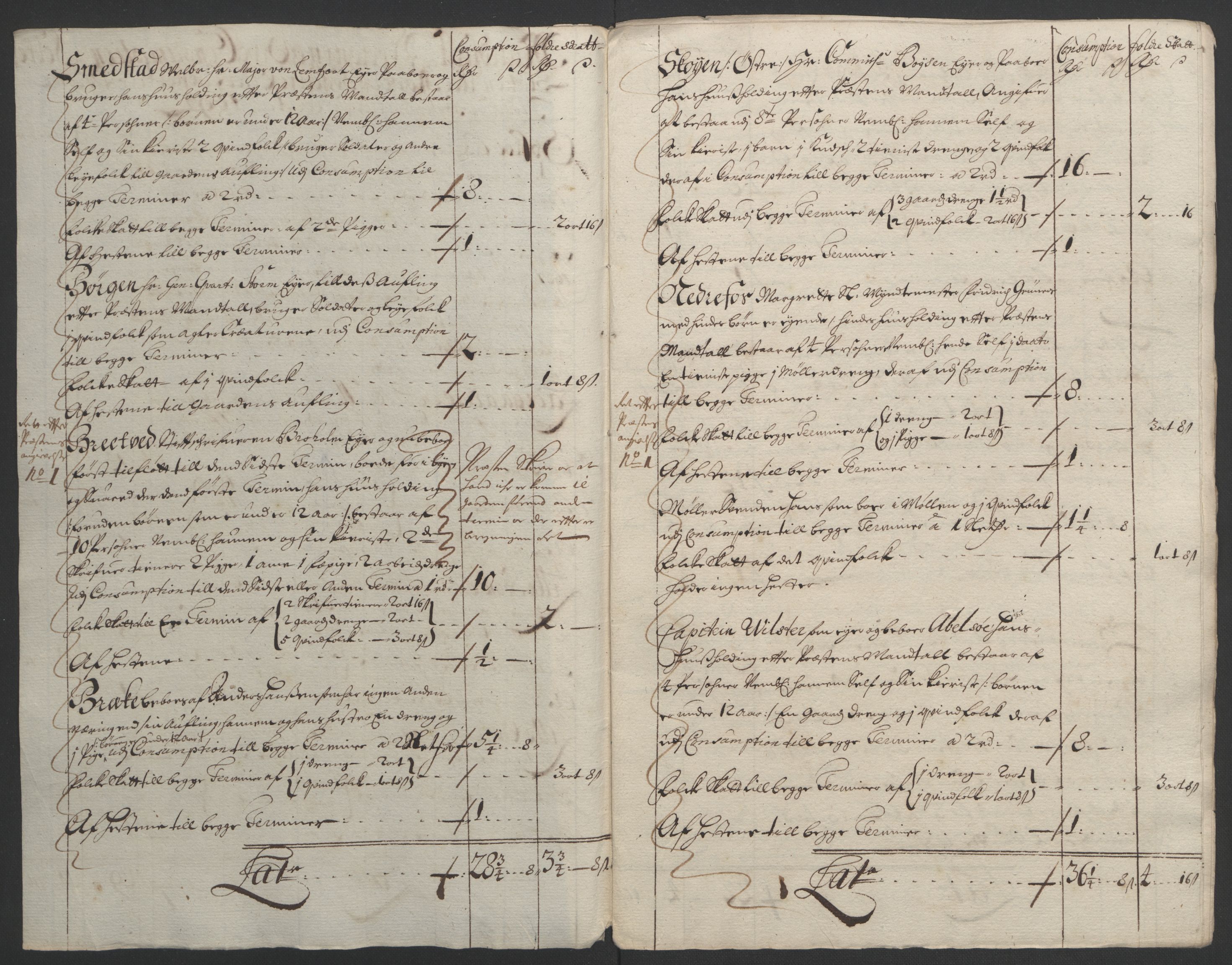 Rentekammeret inntil 1814, Reviderte regnskaper, Fogderegnskap, RA/EA-4092/R08/L0426: Fogderegnskap Aker, 1692-1693, p. 110
